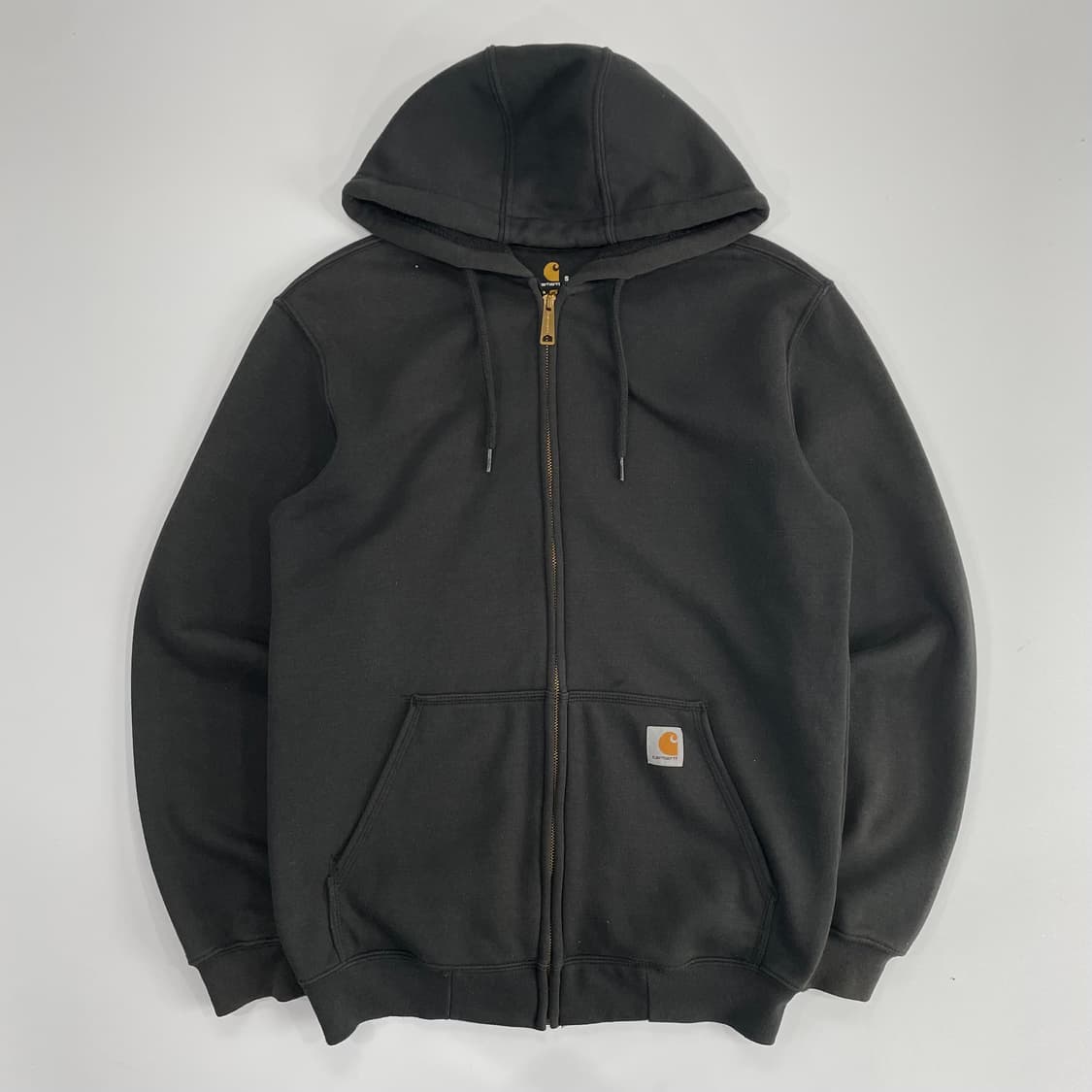 Carhartt 칼하트 오리지날 핏 블랙 후드집업 상품이미지3