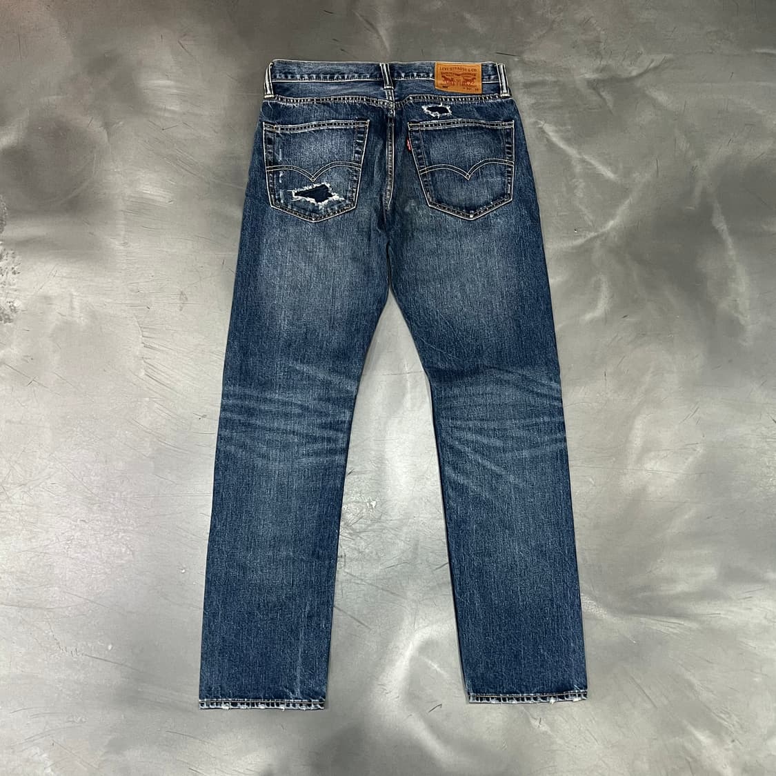  리바이스 502 리페어 데님팬츠 y16377 상품이미지2