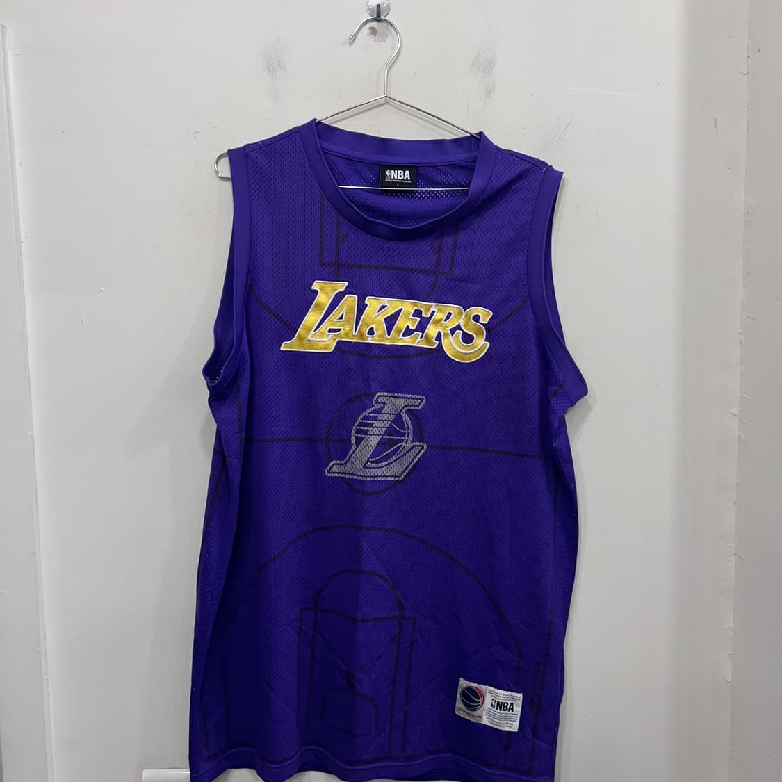 NBA LA레이커스 메쉬 라인 베스킷볼 져지 상품이미지2
