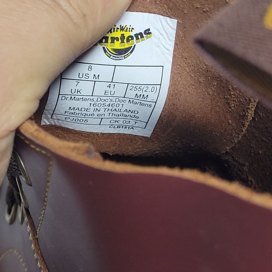 닥터마틴 몽키부츠 uk7 us8 새것 상품이미지2