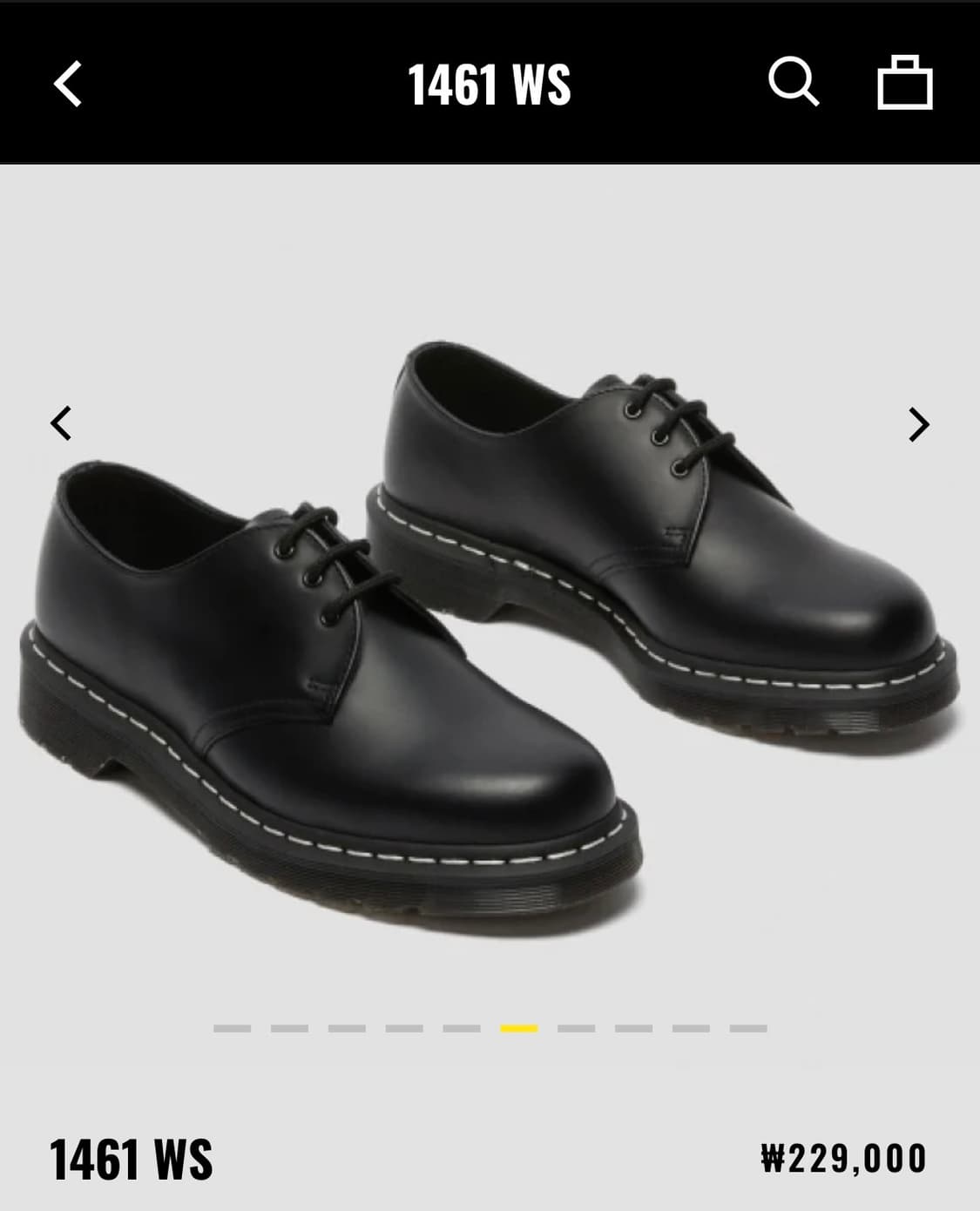 닥터마틴 1461 ws 사이즈280 상품이미지1