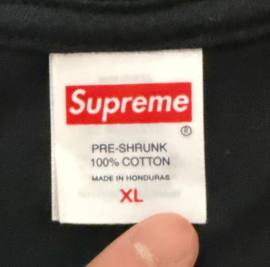 [XL] 25FW 슈프림 걸스 티셔츠 블랙 상품이미지2