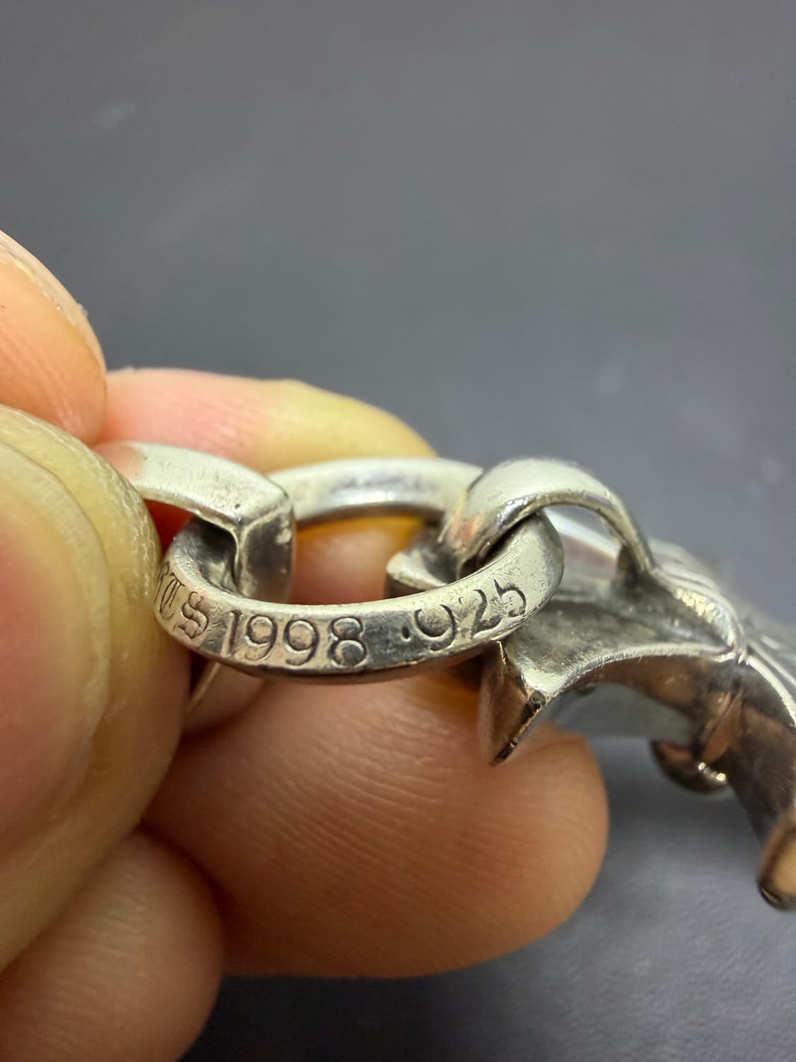 크롬하츠 스몰 크로스 위드 베일 상품이미지7