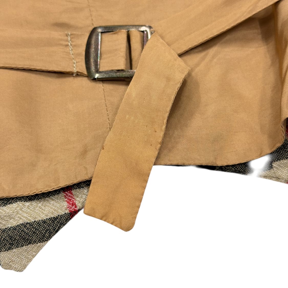 버버리 빈티지 노바체크 브라운 여성 베스트 조끼 상품이미지5