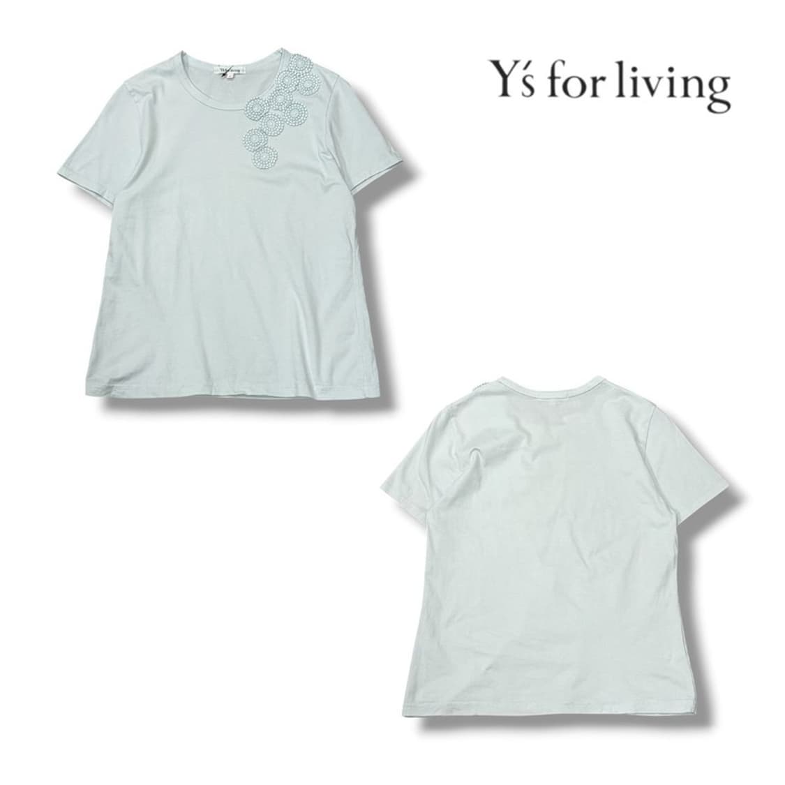 Y's for living 플라워 반팔티 상품이미지2
