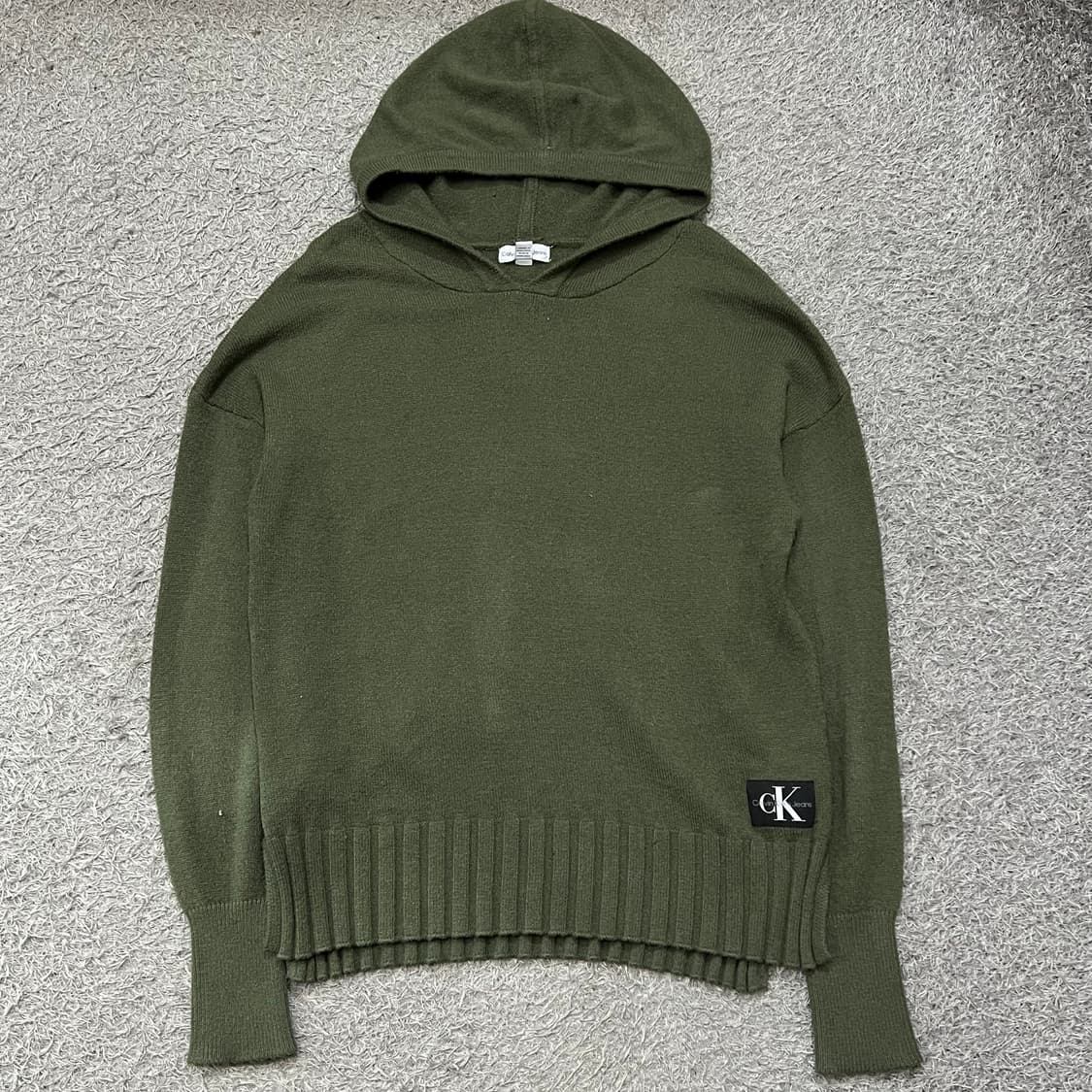 [우먼95-100] 캘빈클라인진스 니트후드티 상품이미지2