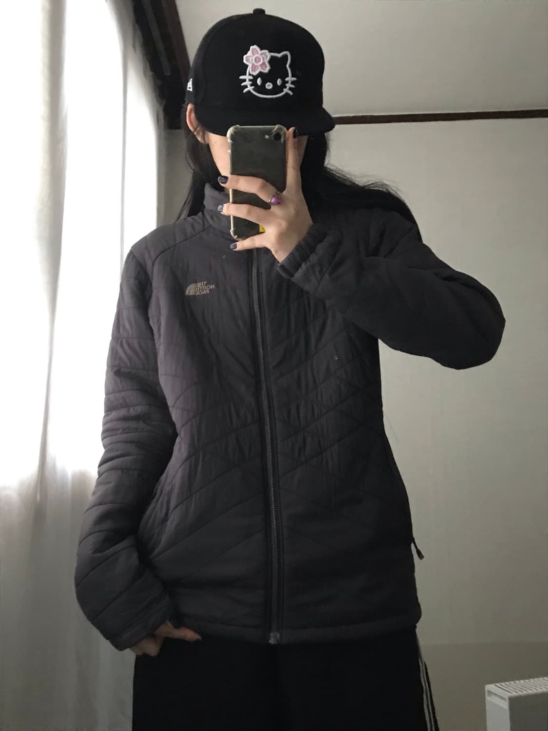 노페 그레이브라운 경량패딩 상품이미지7