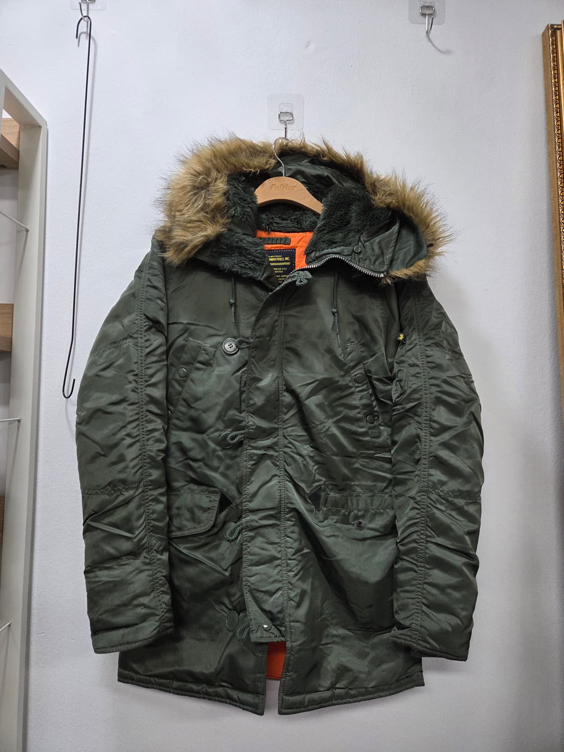 ALPHA 알파 야상 점퍼 카키 상품이미지1