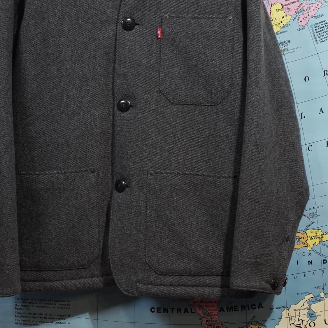 1990s 리바이스 울 엔지니어 자켓 상품이미지4