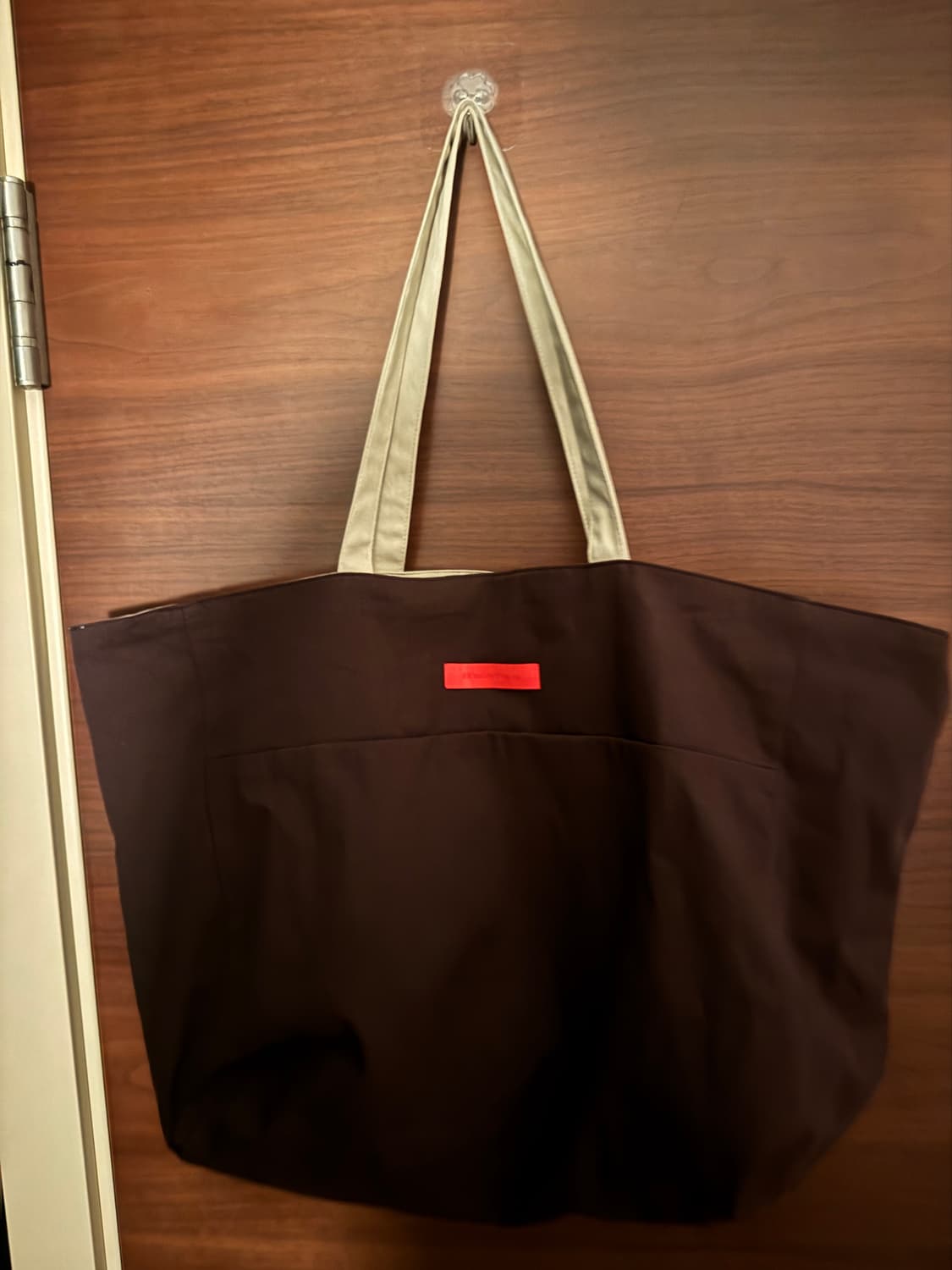 Artparment 토트백 샌드/버건디 상품이미지2