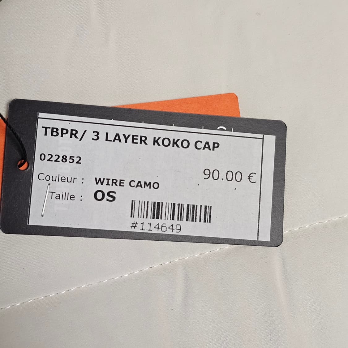 새제품) 타이트부스 3 레이어 코코 캡 카모 캠프캡 볼캡 모자 상품이미지5