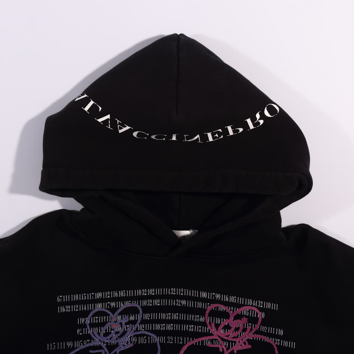 soclalvaccineproject 프린틴 후드 B301 상품이미지2