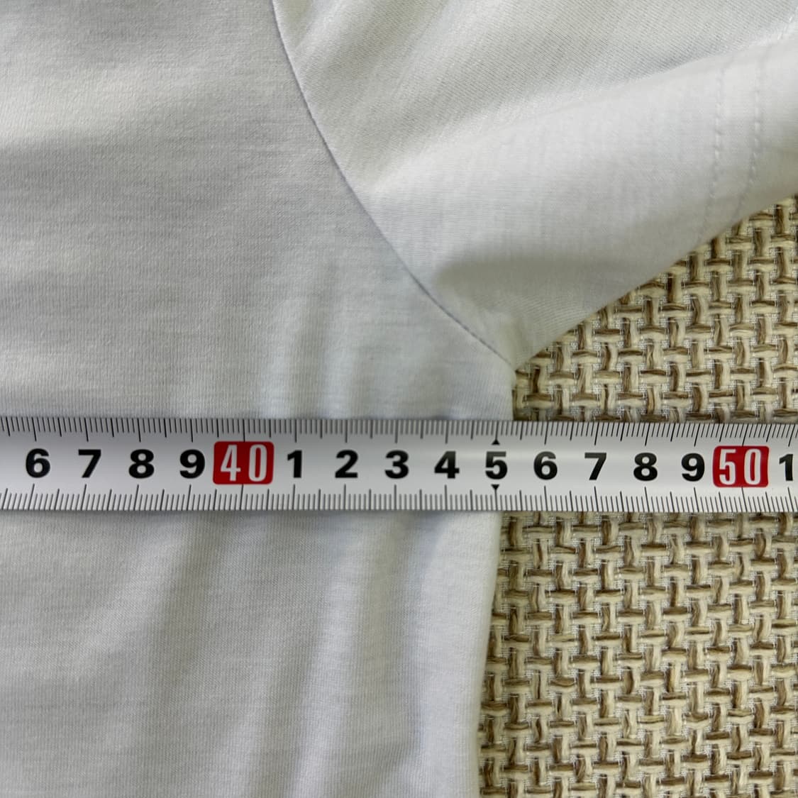 S 게스 화이트 반팔티 0331D 상품이미지5