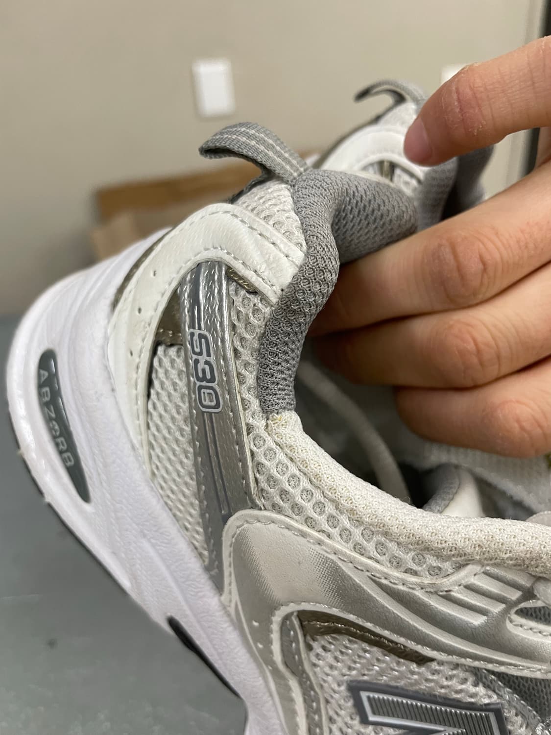 뉴발란스 530 화이트 실버 230 (gr-4237) 상품이미지9