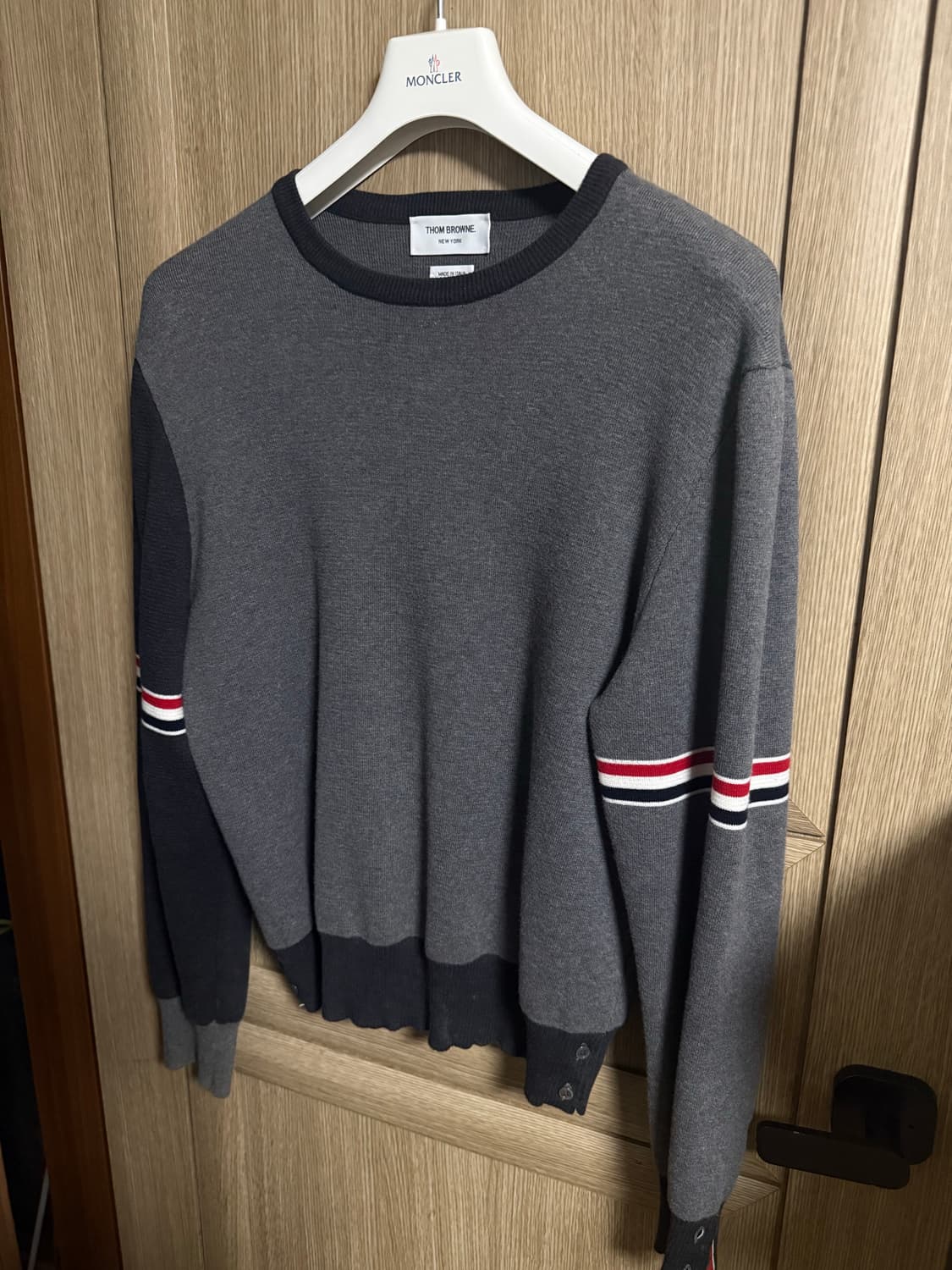 톰브라운 밀라노스티치 암밴드 펀믹스 니트 4 상품이미지2