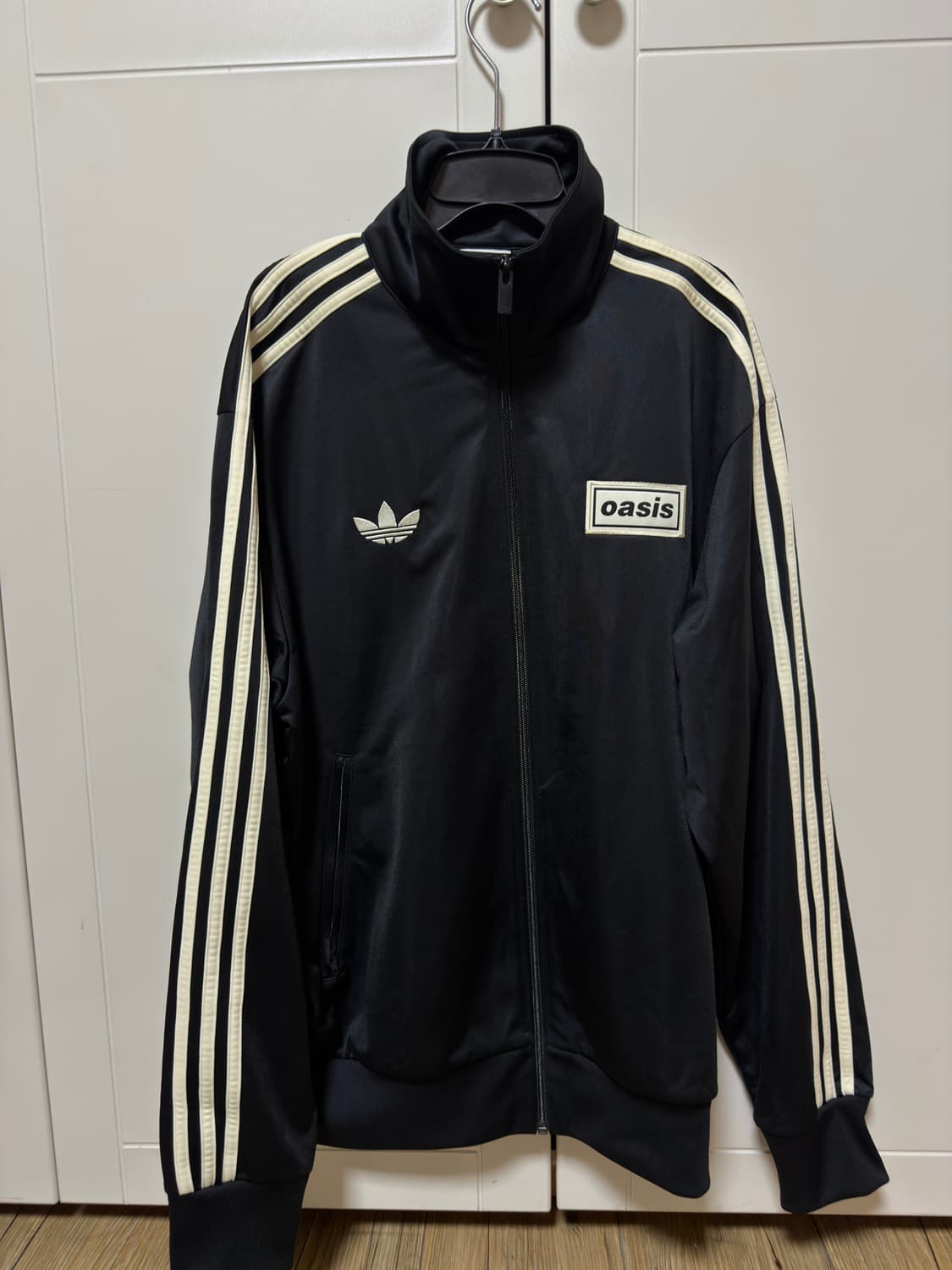 아디다스 x 오아시스 투어 파이어버드 트랙 탑 블랙 - US M 상품이미지2