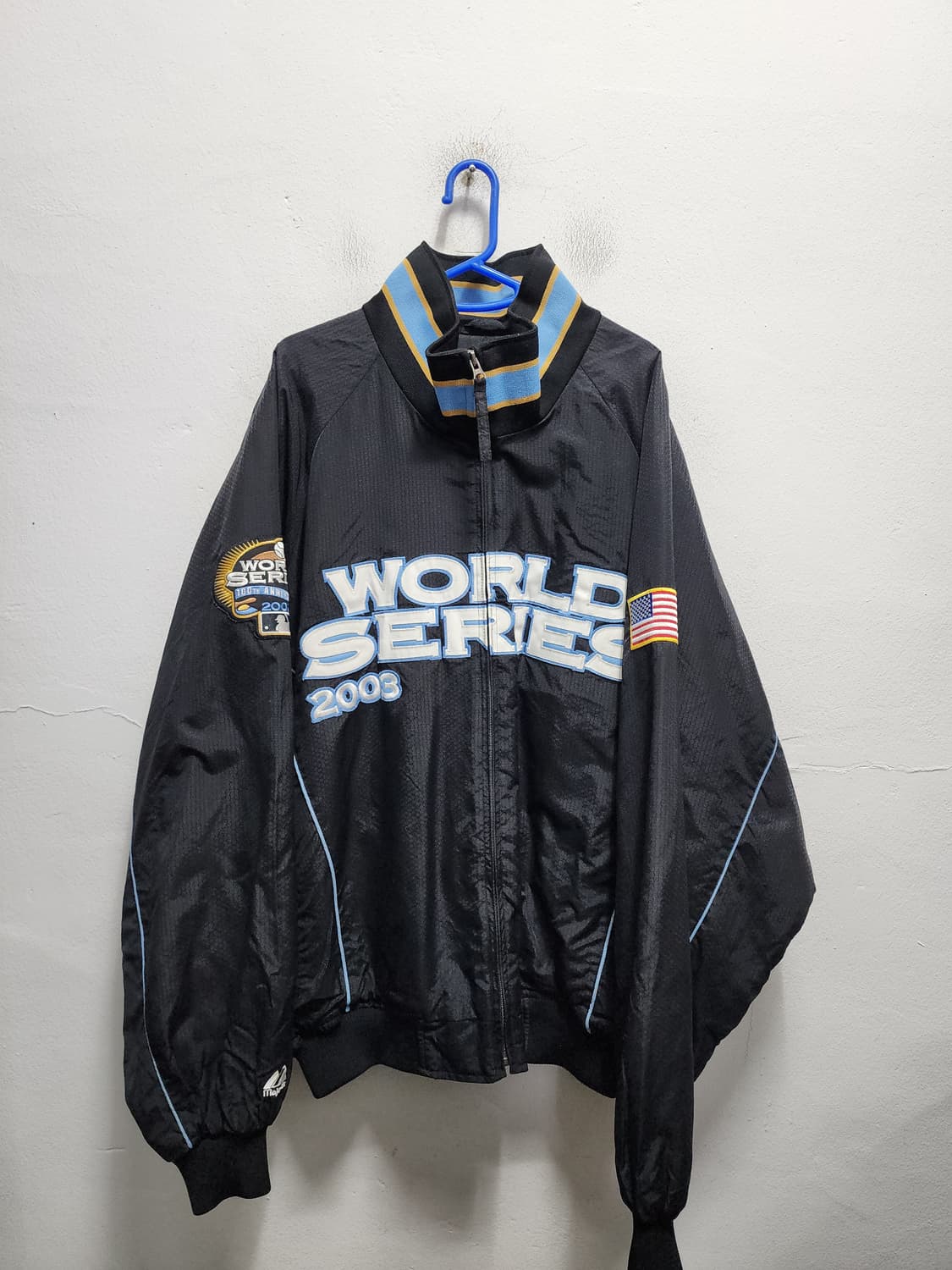 마제스틱 x mlb 월드시리즈 2003 덕아웃 자켓 XL 상품이미지1