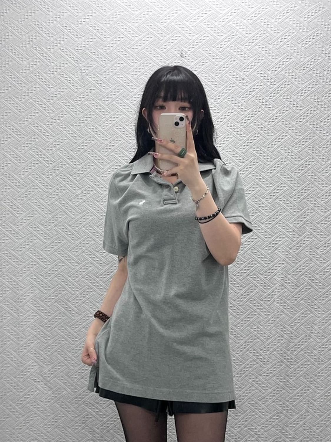 아베크롬비 빈티지 모던 캐주얼 카라 반팔티 XL C12071 상품이미지2
