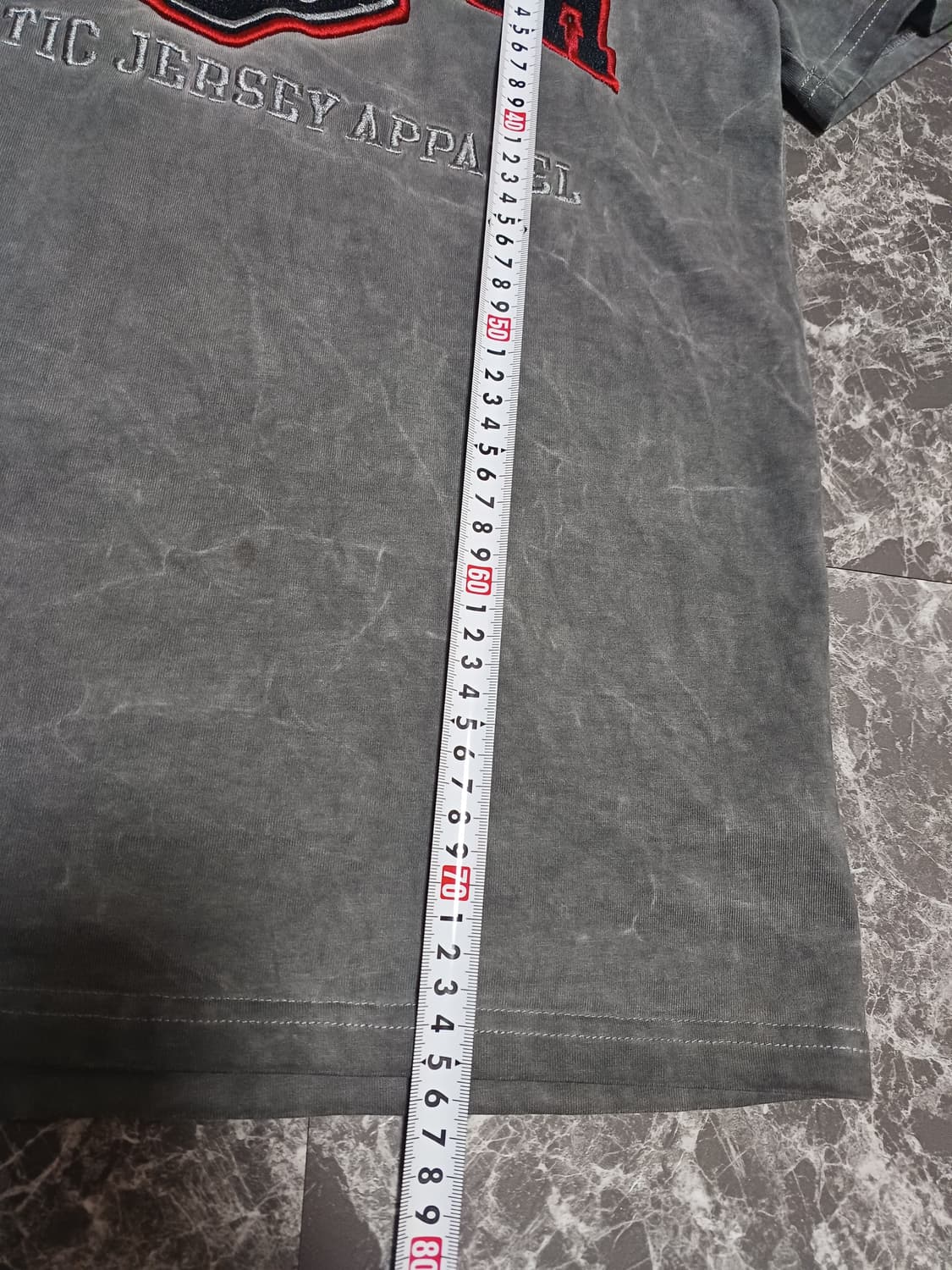 발렌시아가 스타일 워싱 반팔 티셔츠 L
 상품이미지9