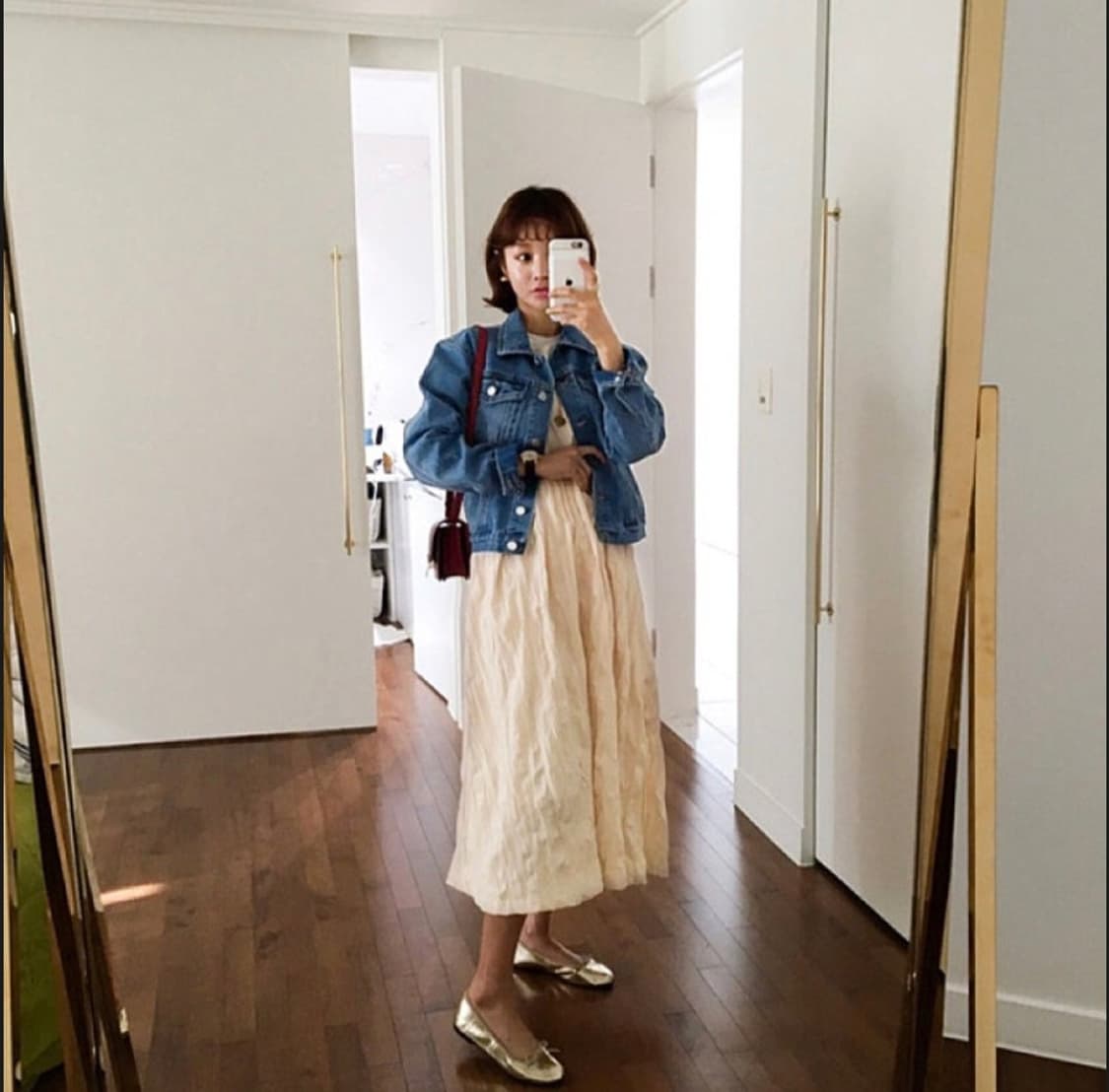 (새상품)임블리 슬리브리스 주름원피스 프리사이즈 상품이미지3