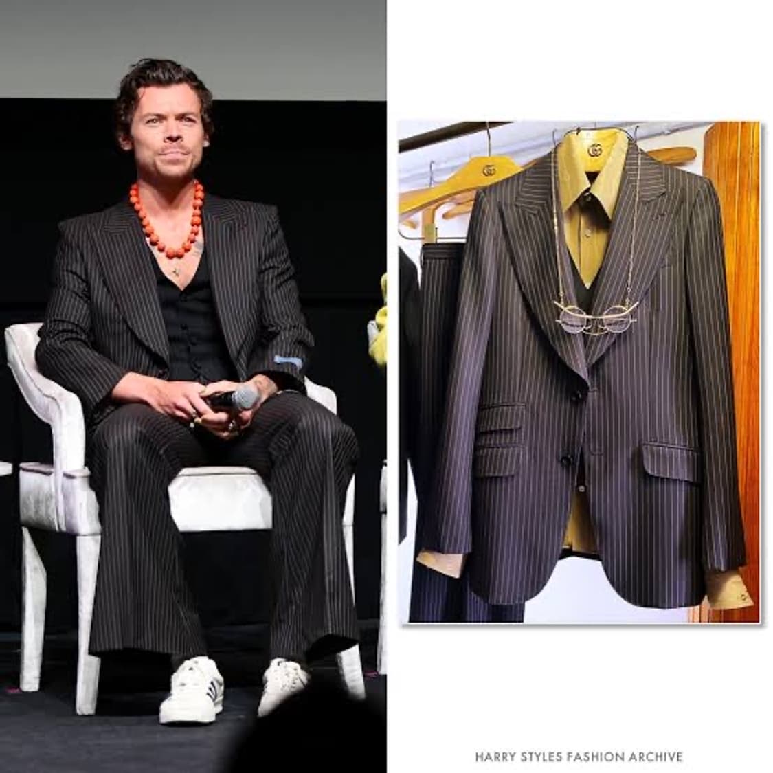 gucci hahaha stripe blazer 50 상품이미지2