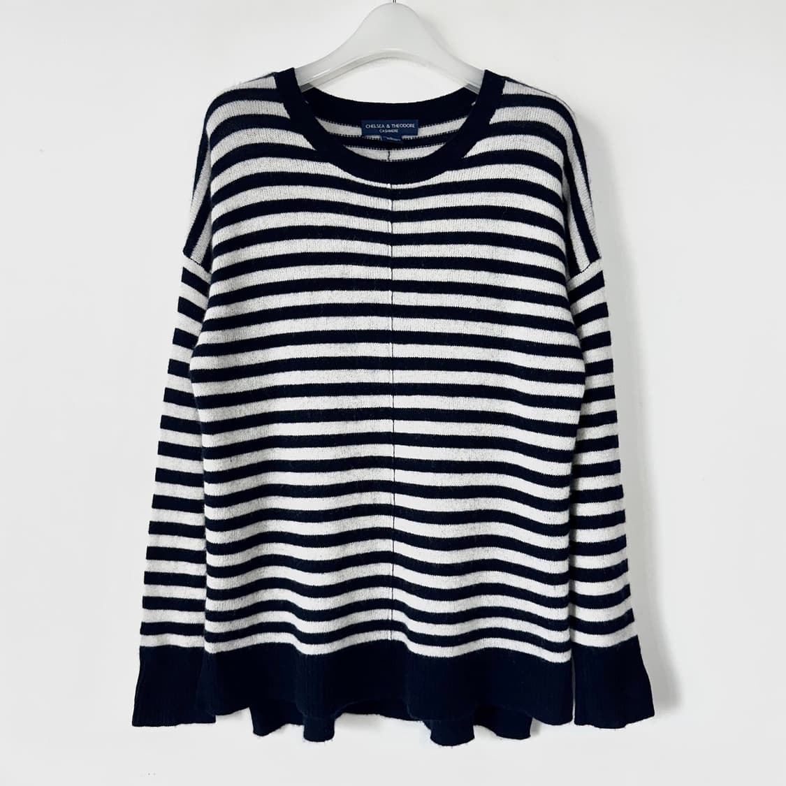 CHELSEA & THEODORE 캐시미어100 니트 탑 상품이미지1
