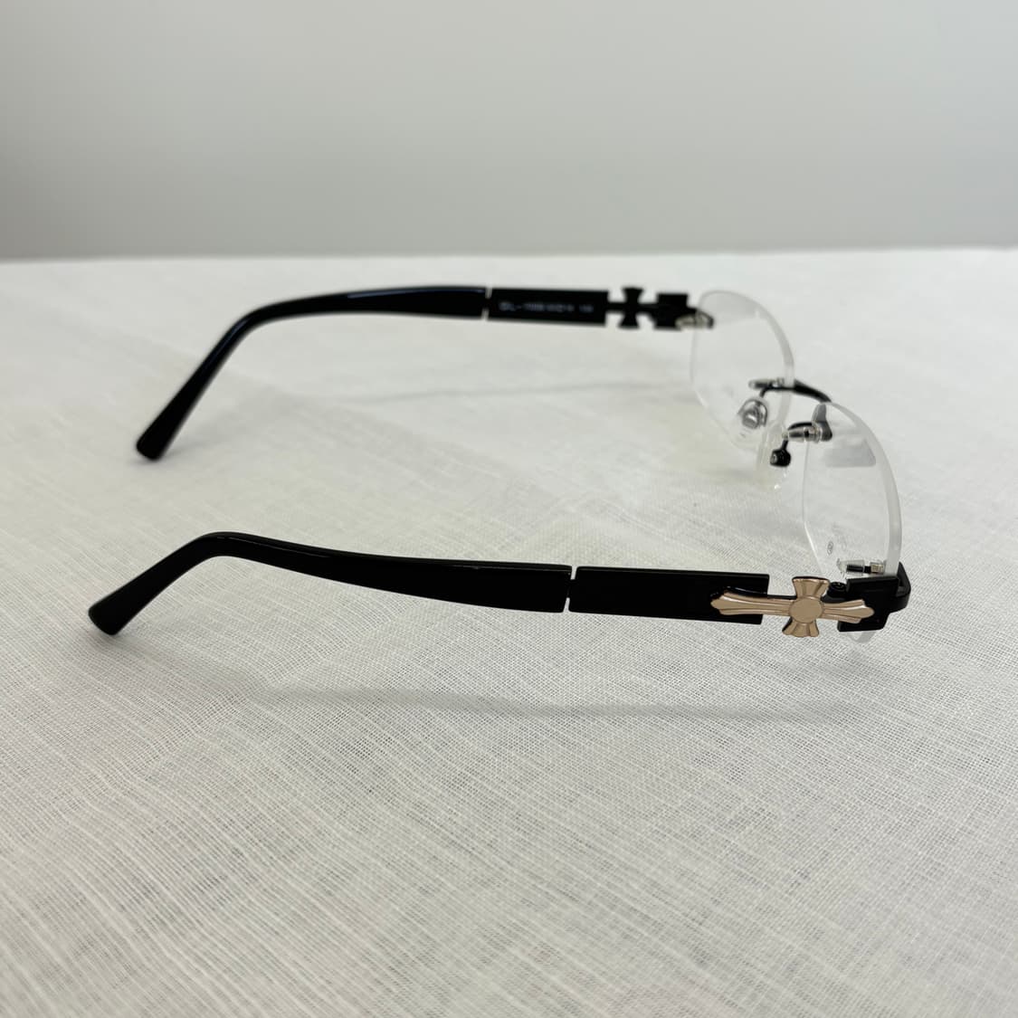 GALLAN 겔랑 블랙 무테 빈티지안경 상품이미지4