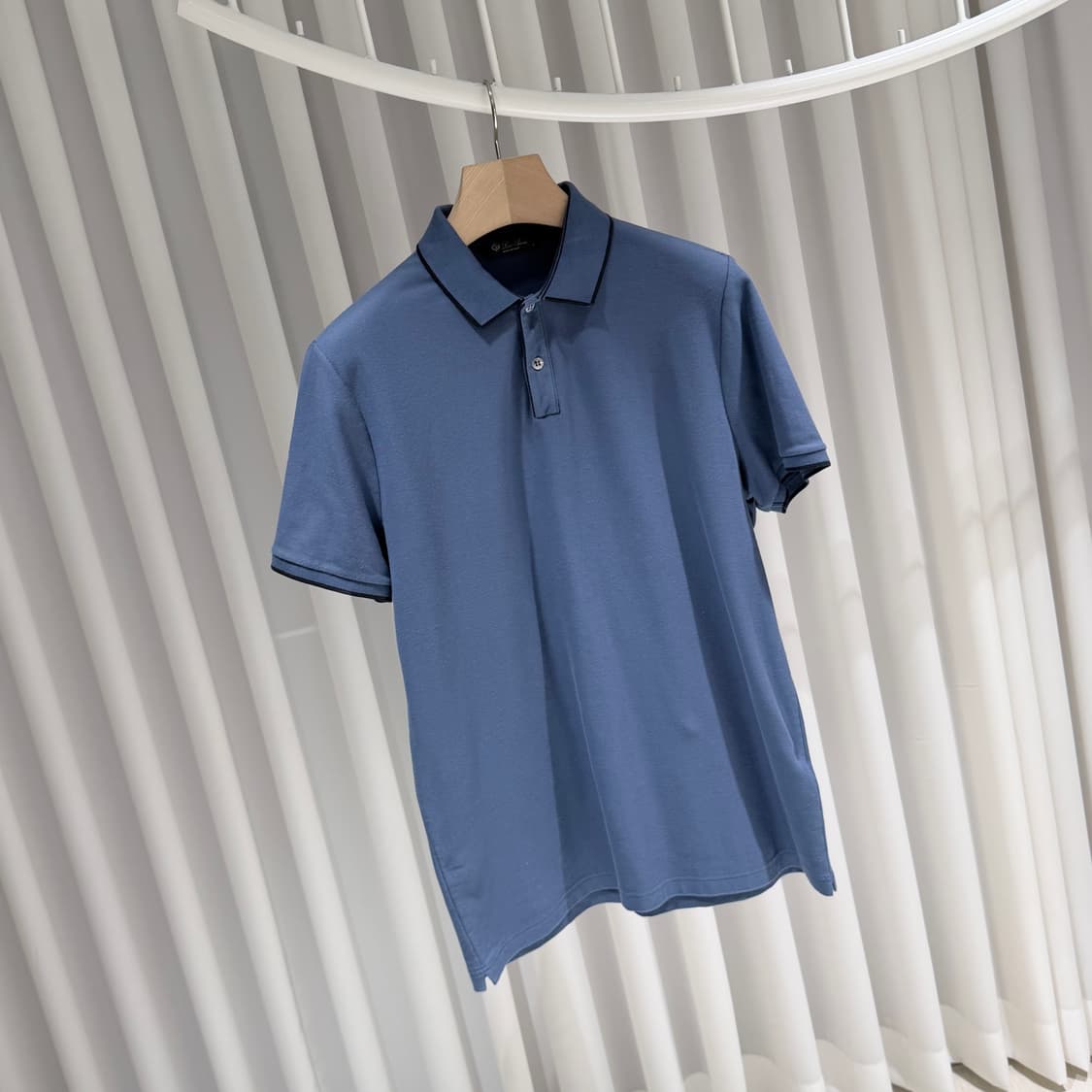 (A+/L) / 로로피아나 브렌트우드 폴로 폴로 카라 반팔 티셔츠 상품이미지3