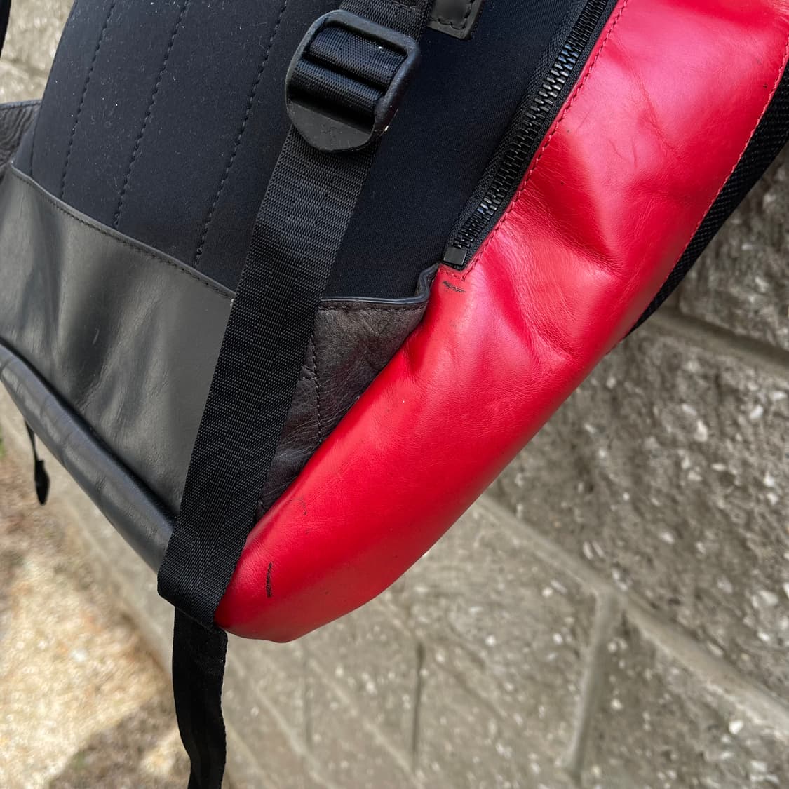 [OS] Y3 요지 야마모토 black/red 백팩 상품이미지7