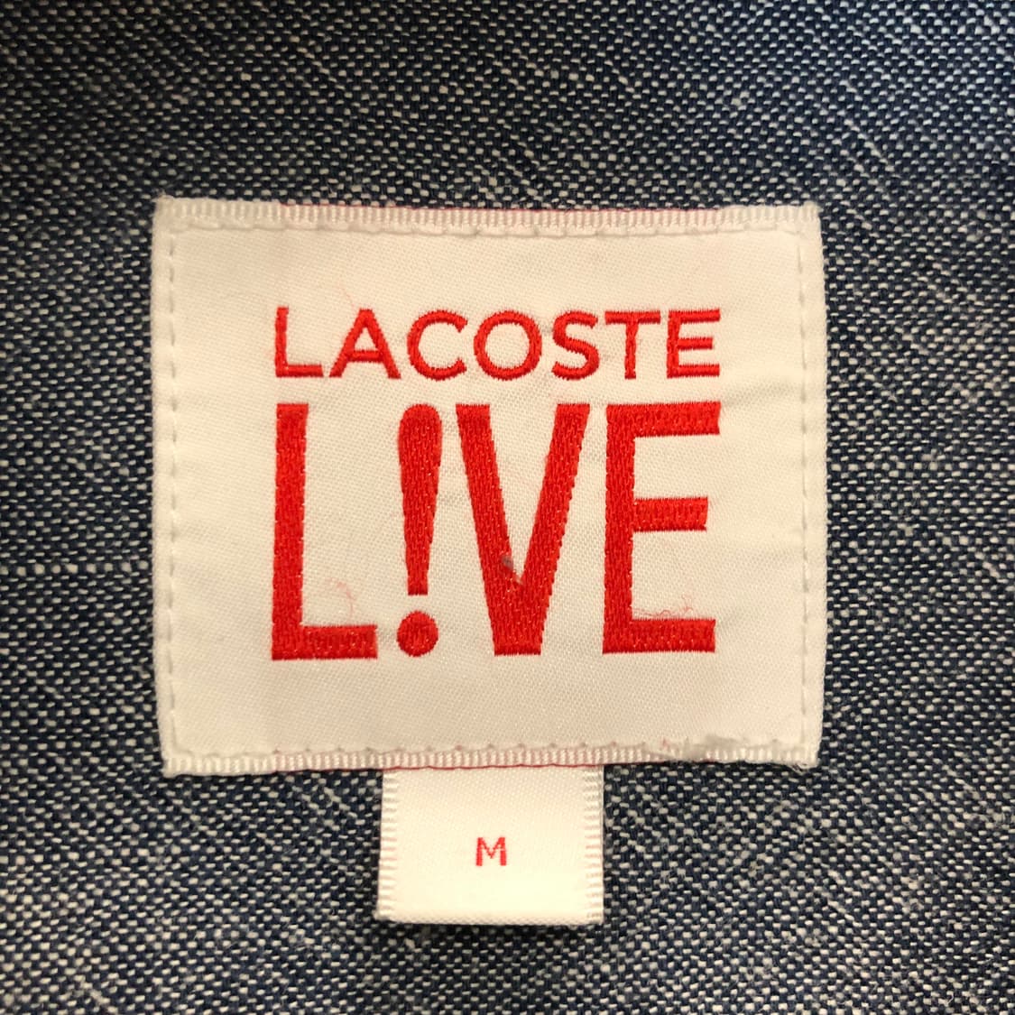 라코스테 라이브 샴브레이 숏자켓 M 상품이미지5