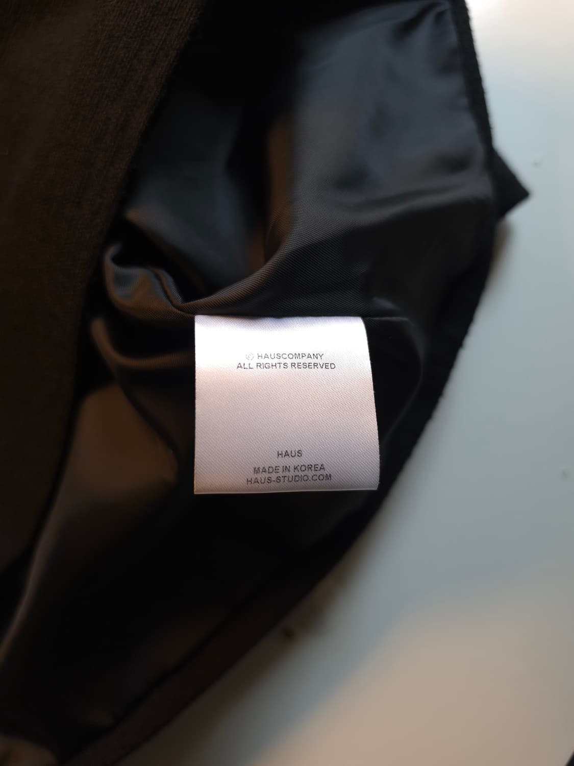 HAUSWOMEN 하우스우먼 블랙 반팔 자켓 상품이미지6