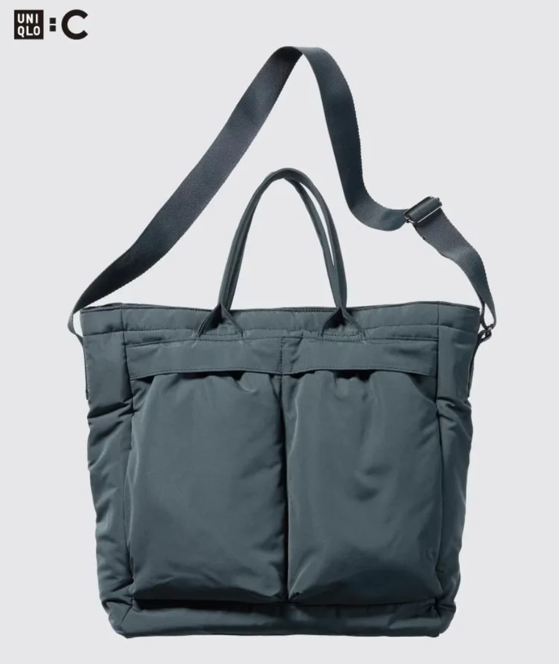 유니클로 C 2WAY 유틸리티 백 그레이 상품이미지1