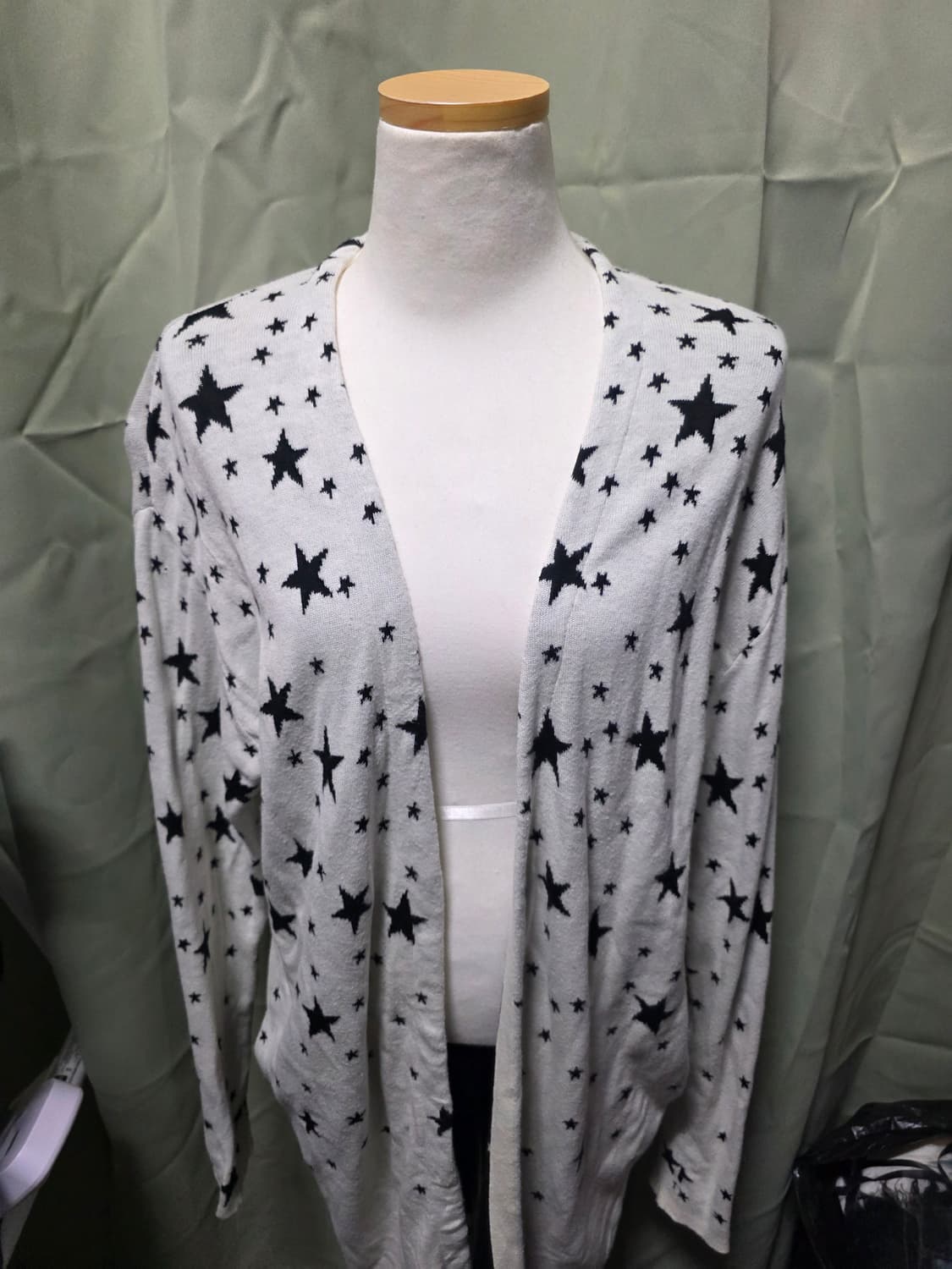 Y2k 갸루 별 롱 가디건 상품이미지2