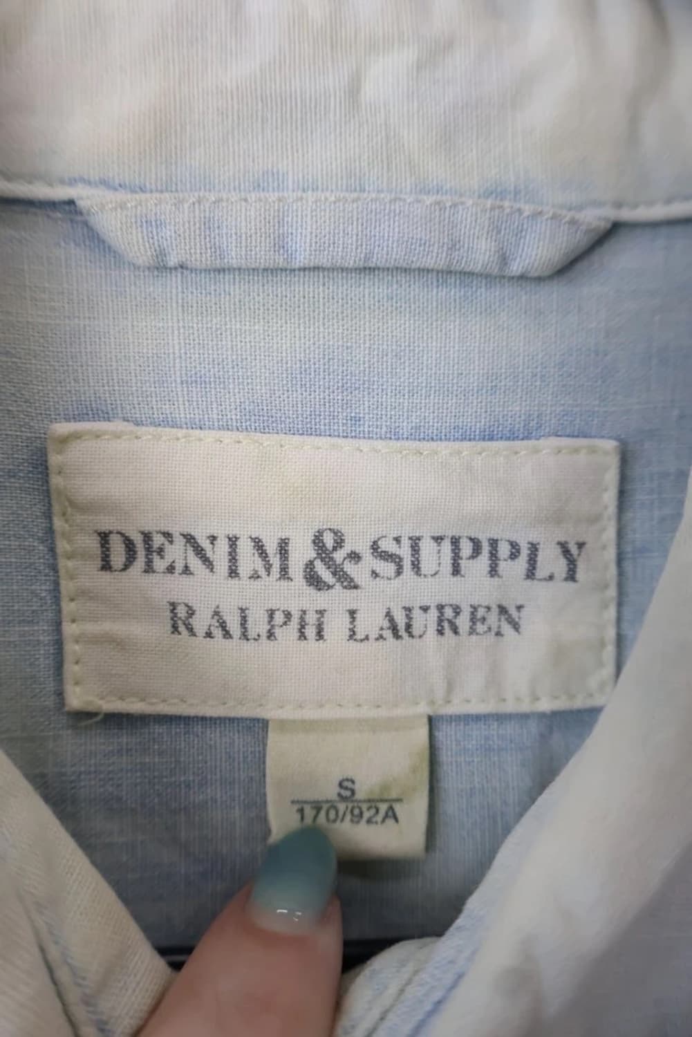 Ralph Lauren Flag Denim Shirt 상품이미지7