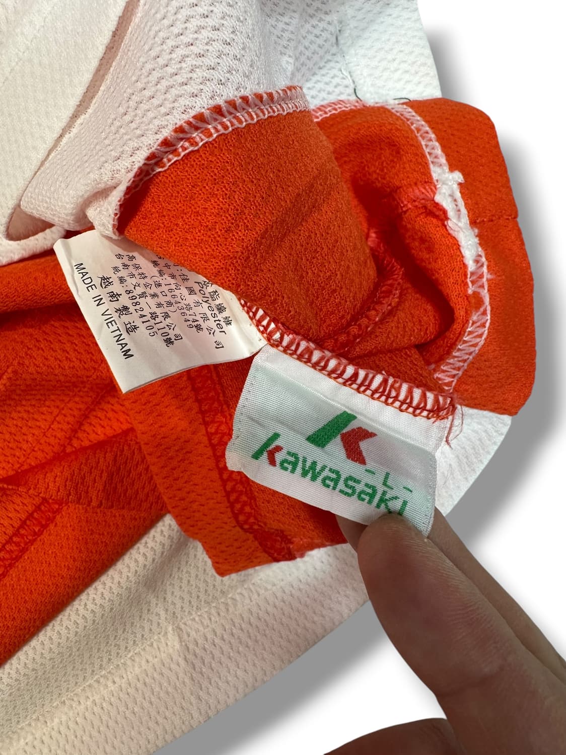 카와사키 제팬 리버시블 슬리브리스 민소매 져지 (L)  상품이미지6