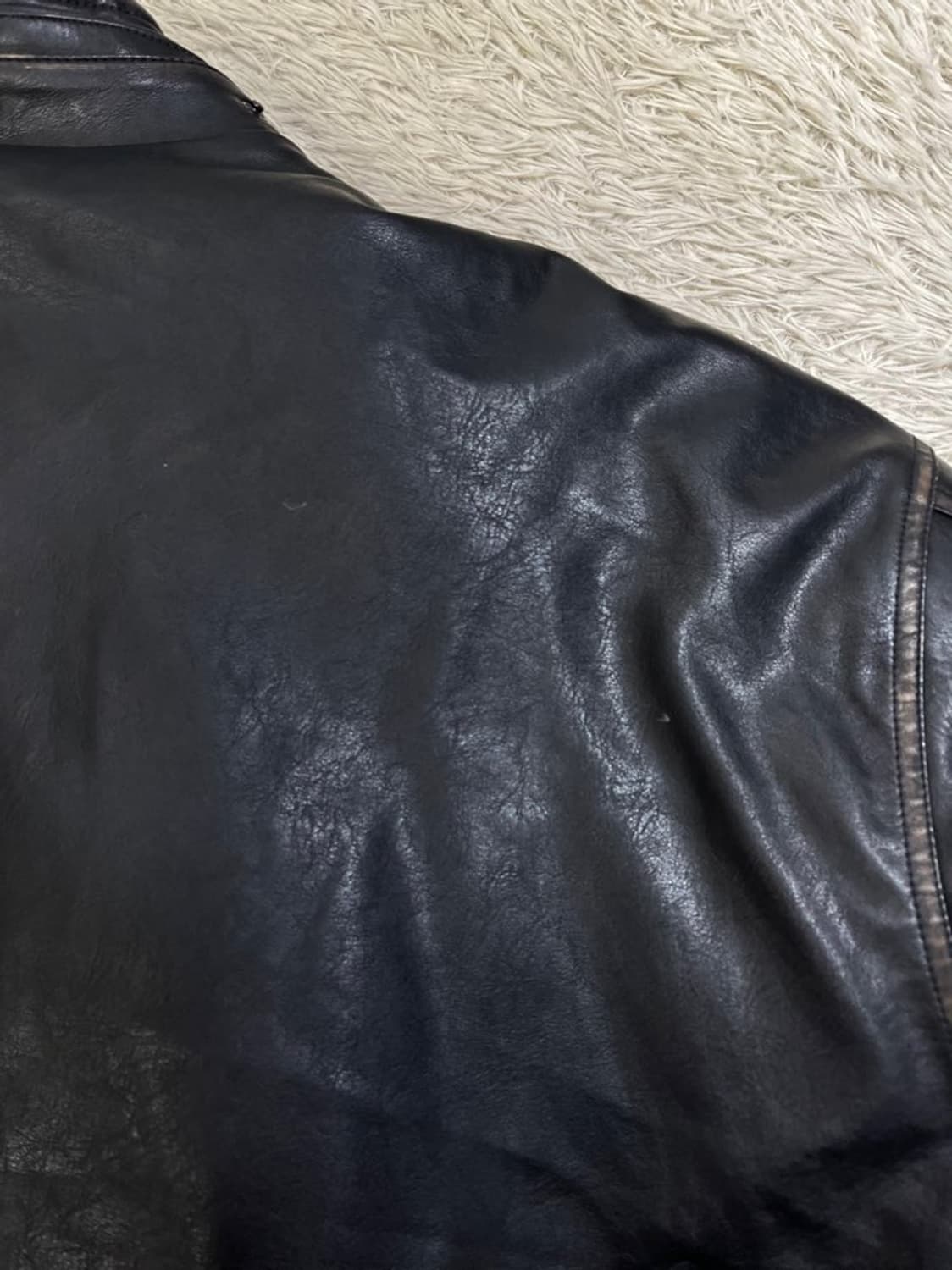 라퍼지스토어 덕다운 레더 푸퍼 패딩/#2717 상품이미지6