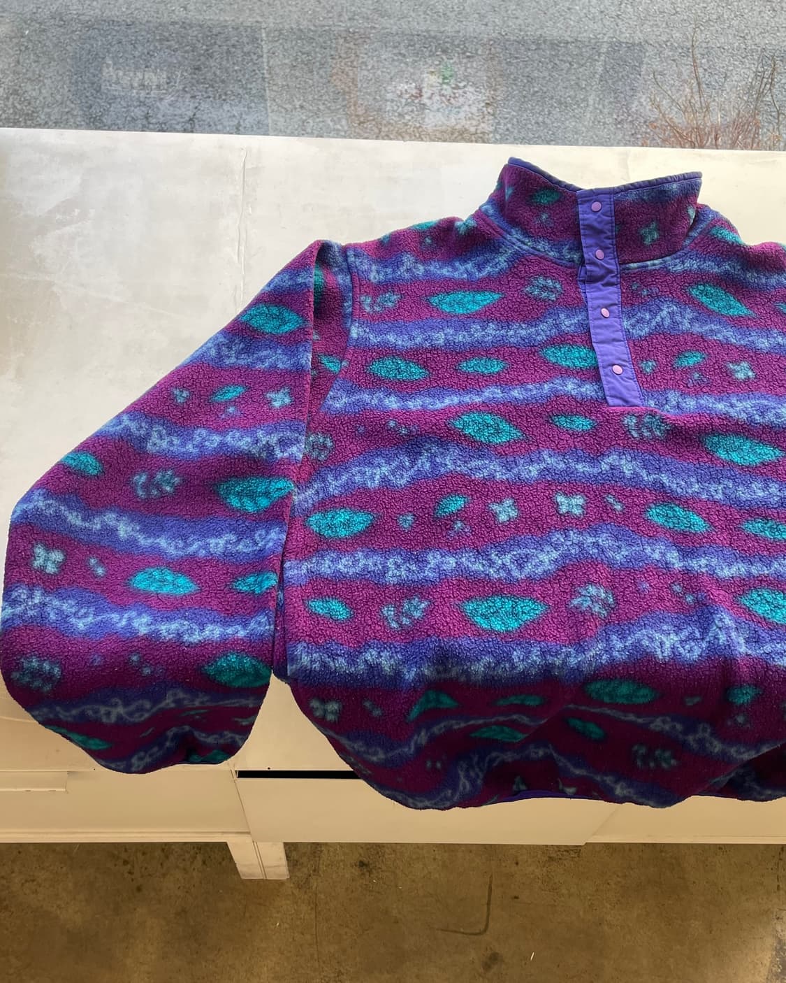 L.L. Bean pattern fleece snap-t 엘엘빈 스냅티 상품이미지9