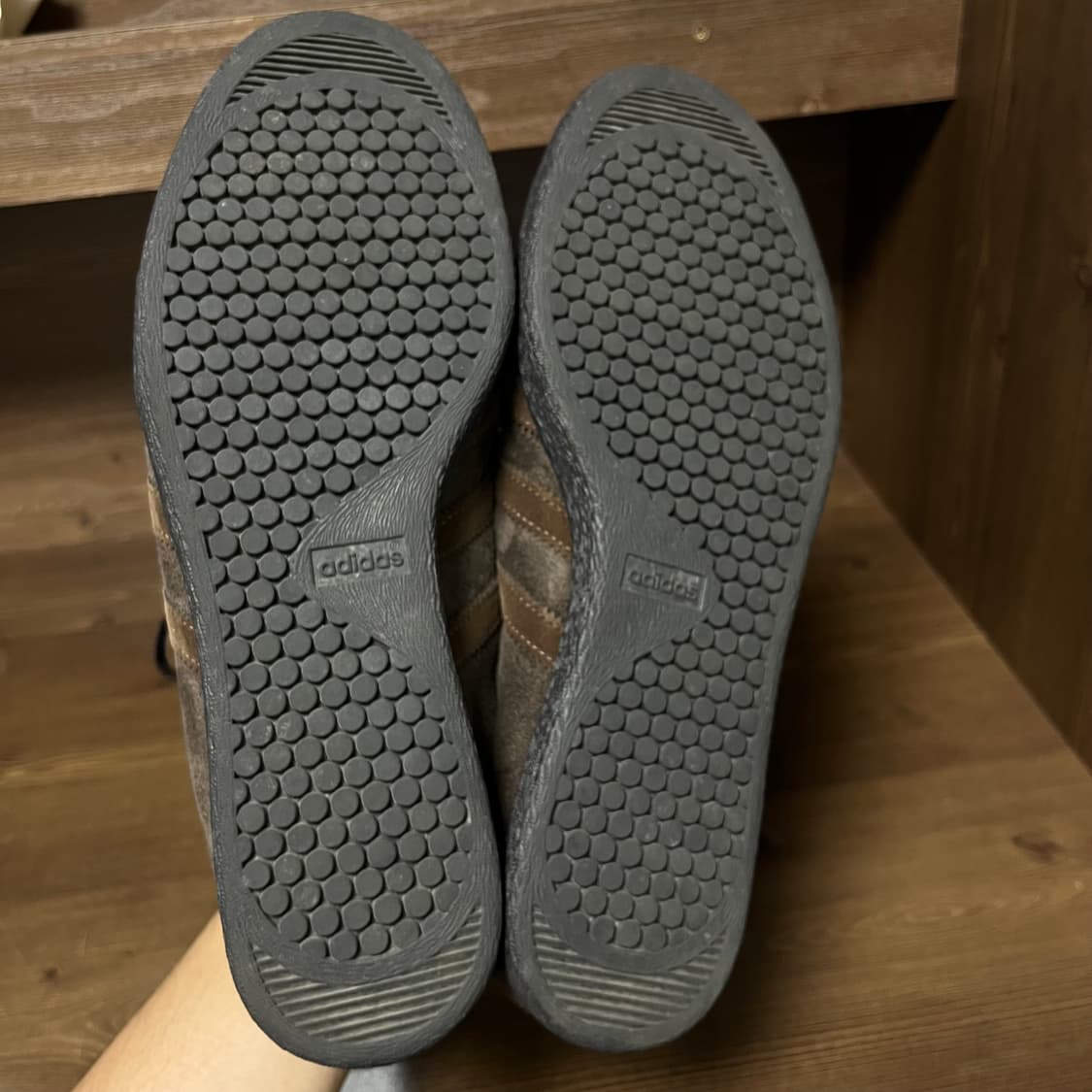 (280) 아디다스 토바코 그루엔 다크 브라운 상품이미지7