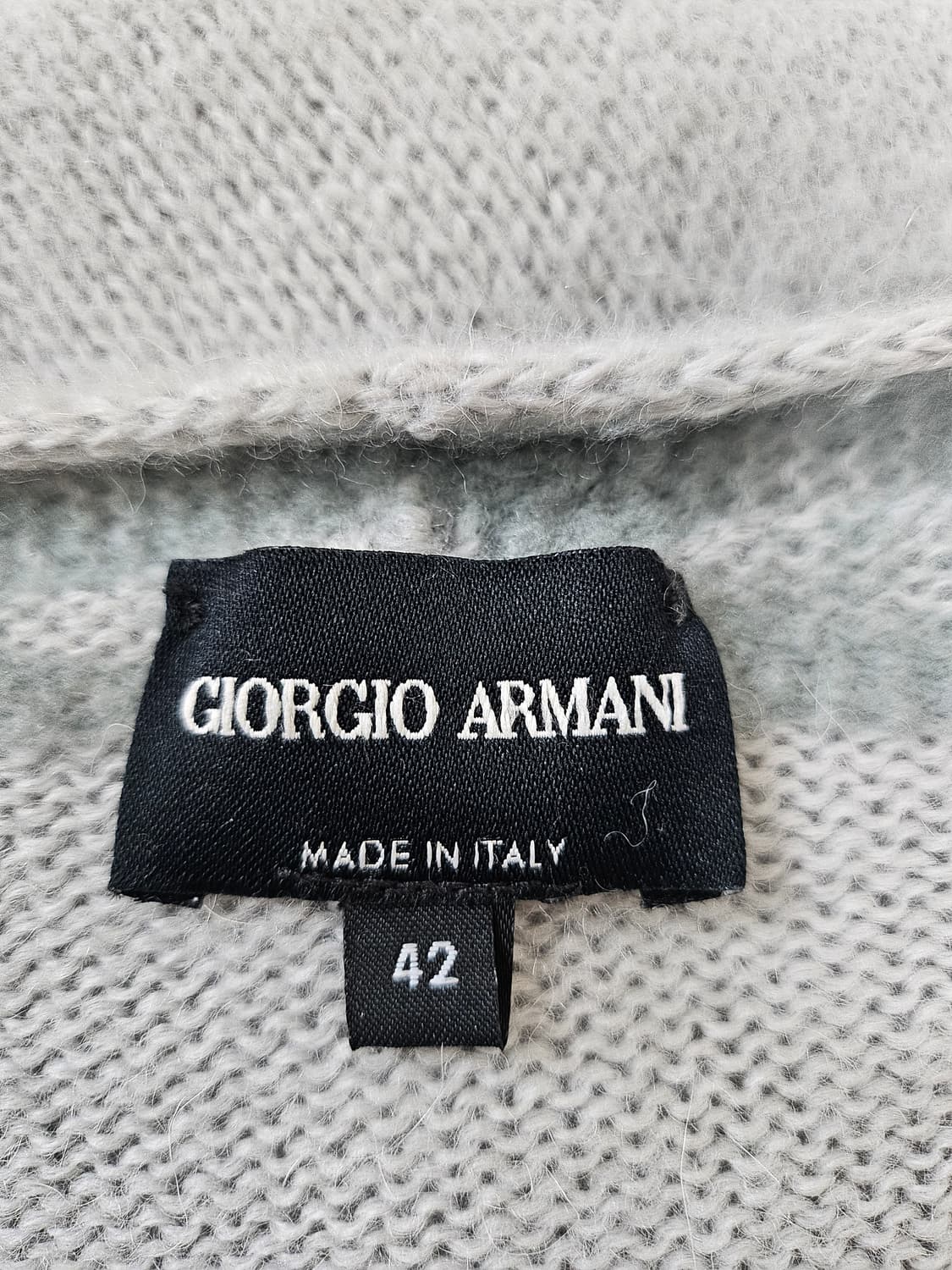 조르지오 아르마니 니트 코트 겸 롱 가디건 GIORGIO ARMANI 상품이미지7