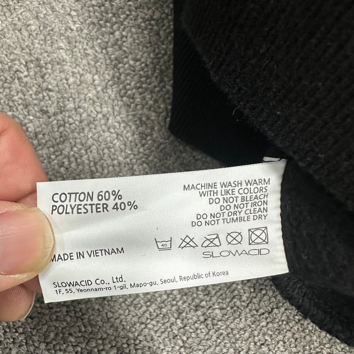 슬로우애시드 맨투맨 상품이미지4