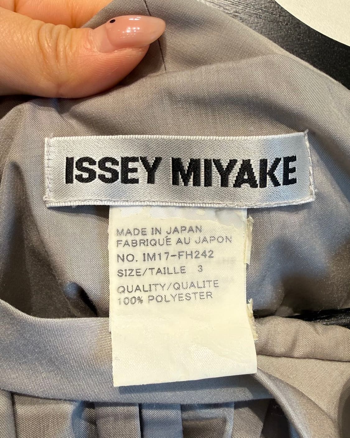 이세이미야케 그레이 아이즈 프린팅 링컬 원피스 상품이미지8