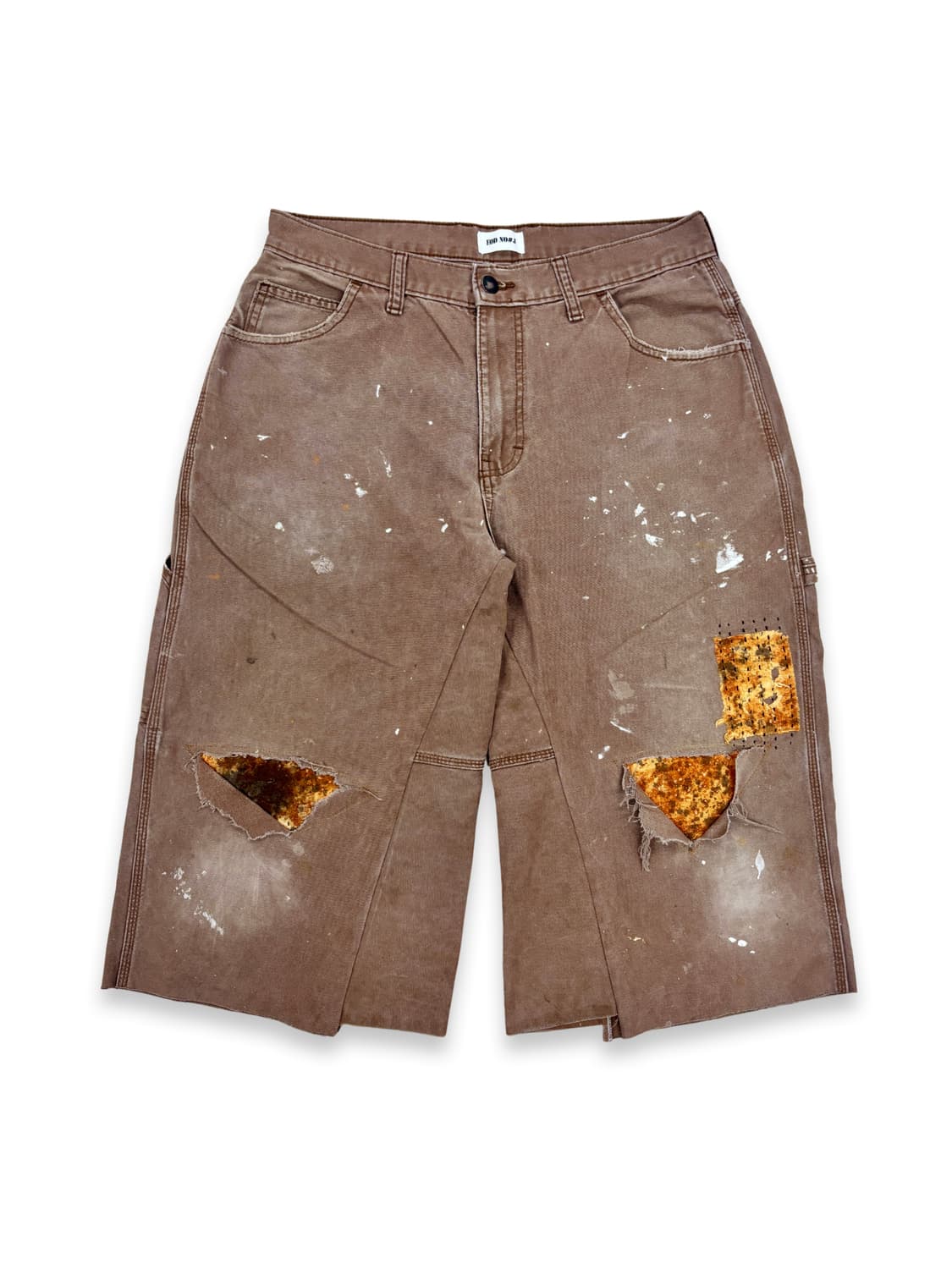 Vtg Dickies Sashiko Distressed 버뮤다 상품이미지1