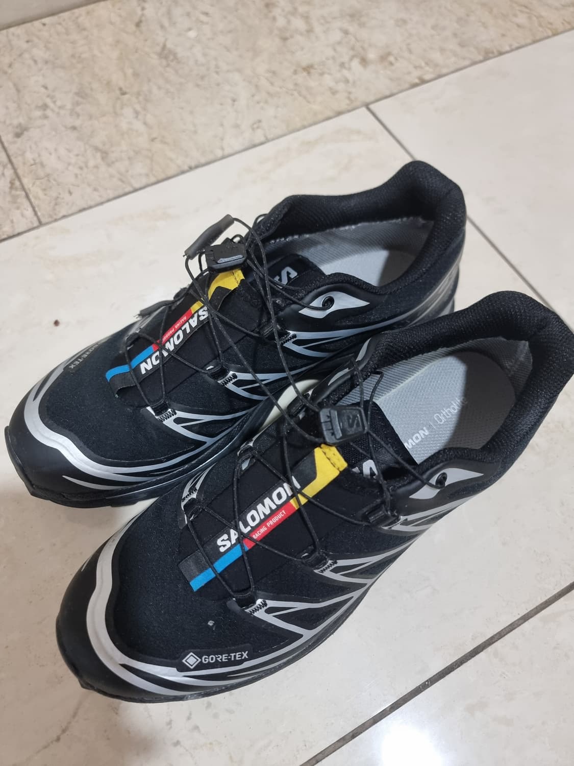 살로몬 Xt-6 고어텍스 블랙실버 275 판매 상품이미지1