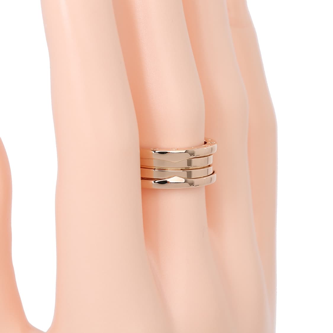 불가리 비제로원 3밴드링 18kt 로즈골드 비제로반지 62호 상품이미지7