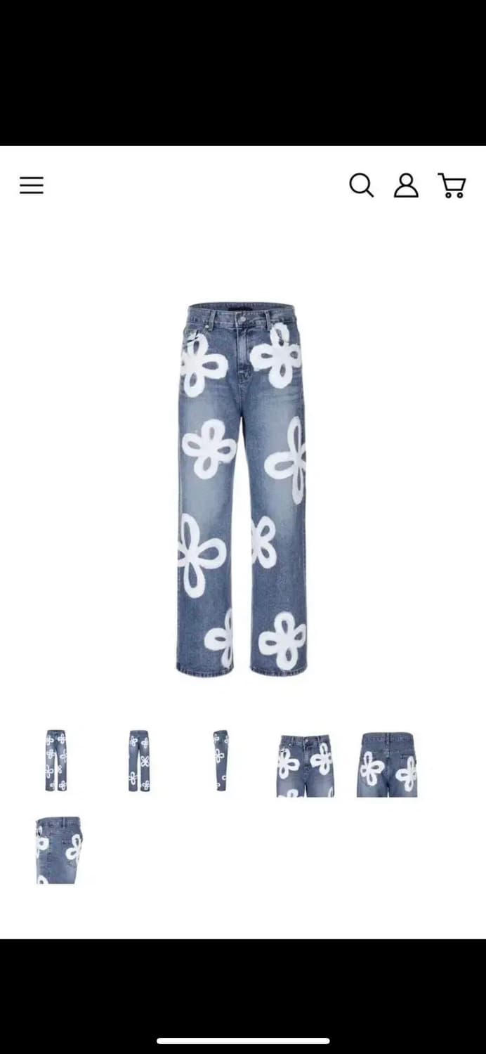 써저리 클로버 데님 S 사이즈 상품이미지4