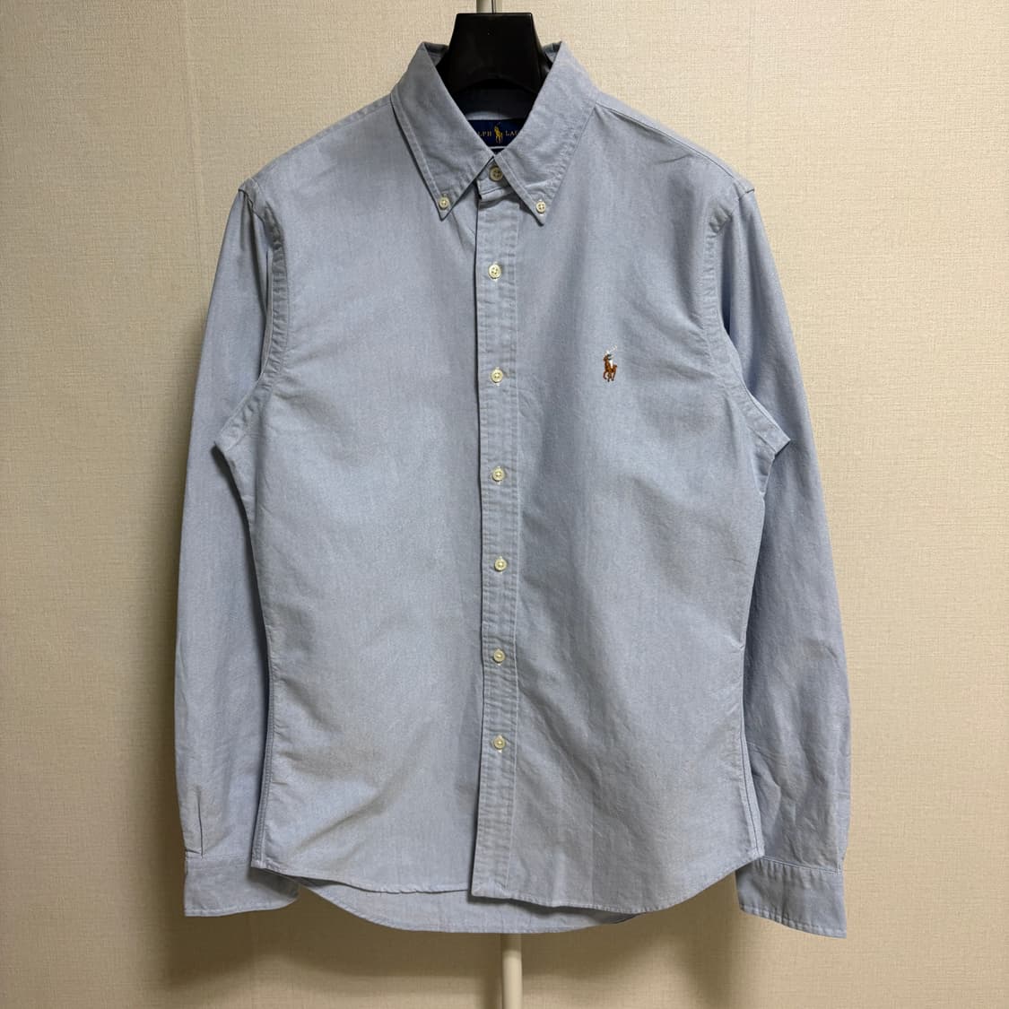 폴로 랄프로렌 슬림핏 옥스포드 셔츠 / 소라, M 상품이미지1