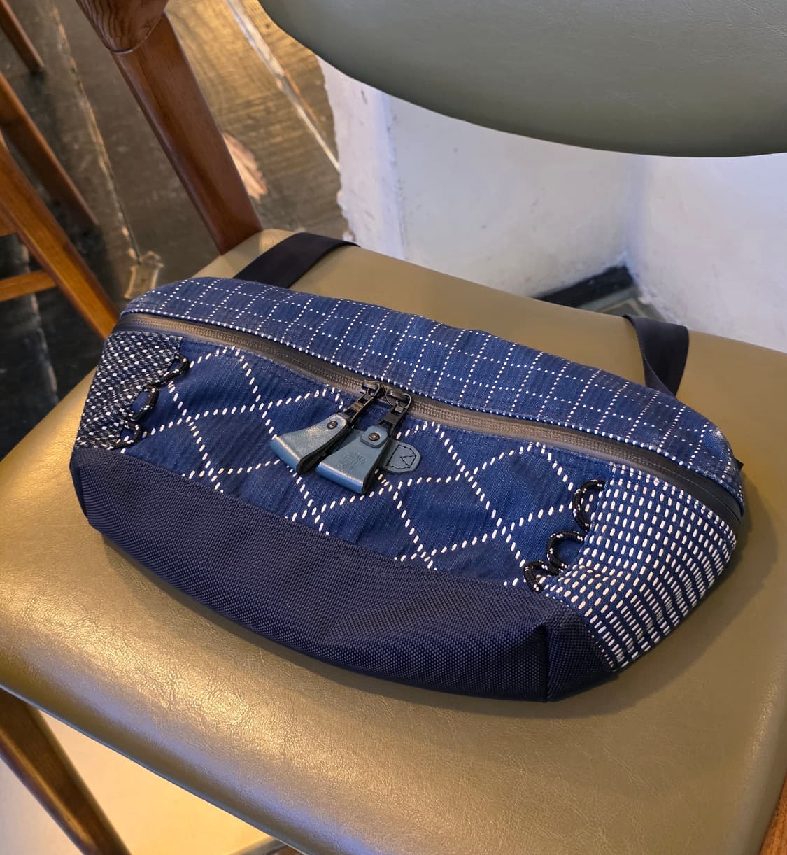 FDMTL X 마스터피스 보로 바디백 펀드멘탈 상품이미지7