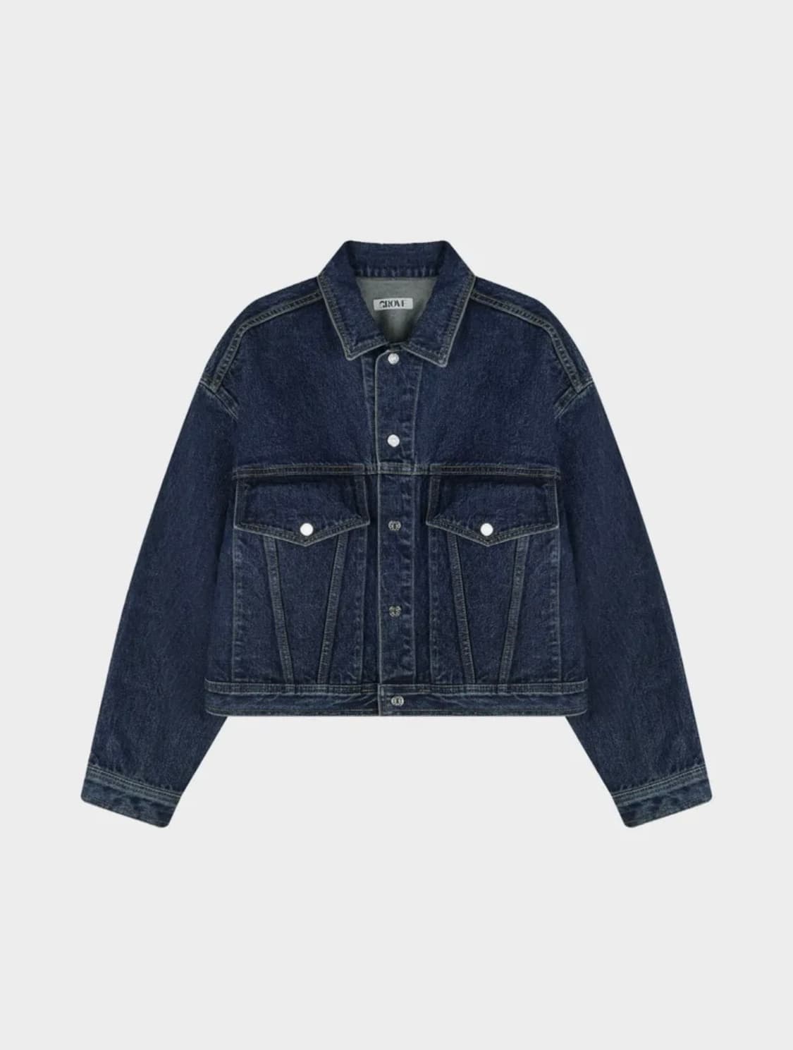 그로브 22FW 폴 데님 자켓 청자켓 블루  상품이미지1