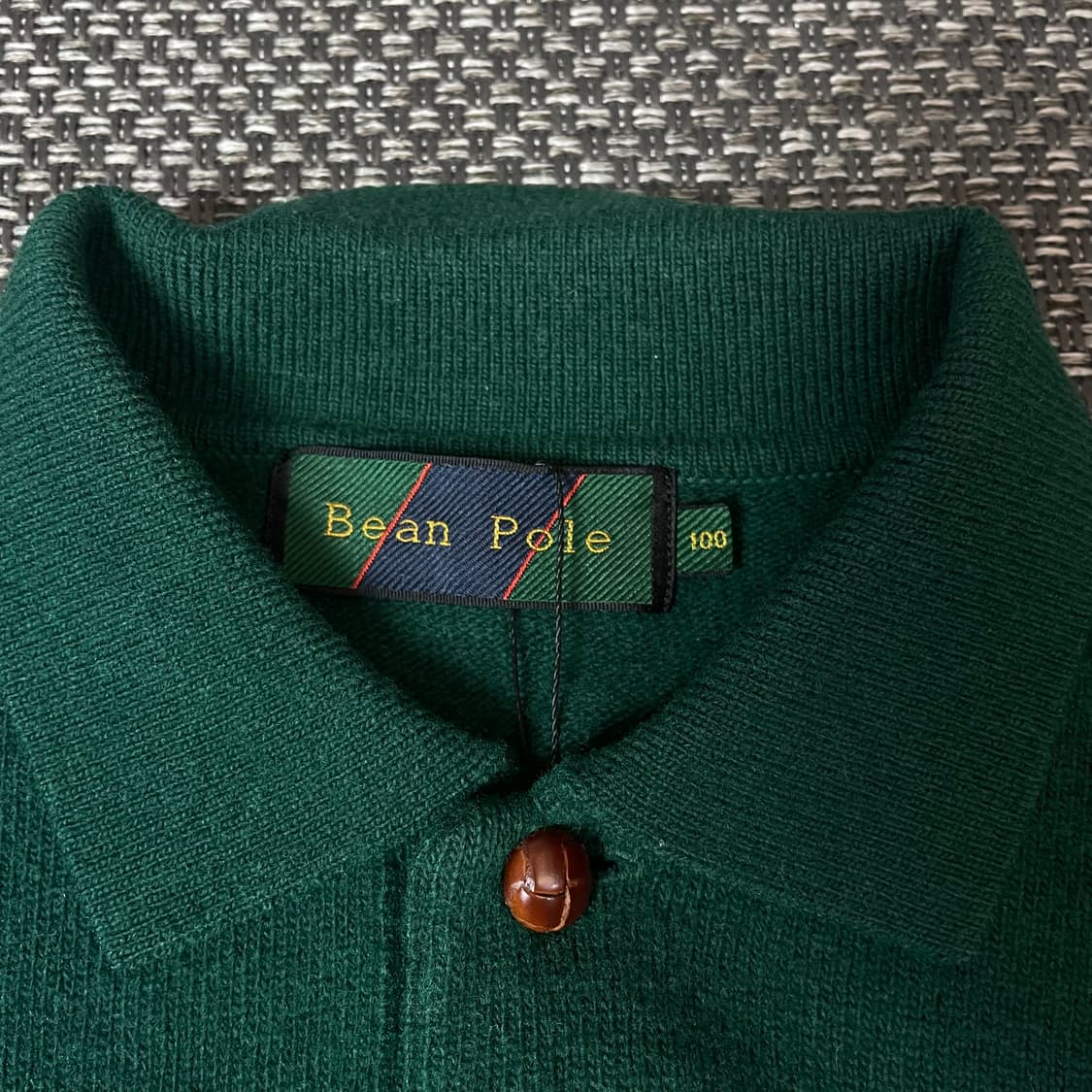 빈폴 그린 카라 긴팔 니트 100 상품이미지4
