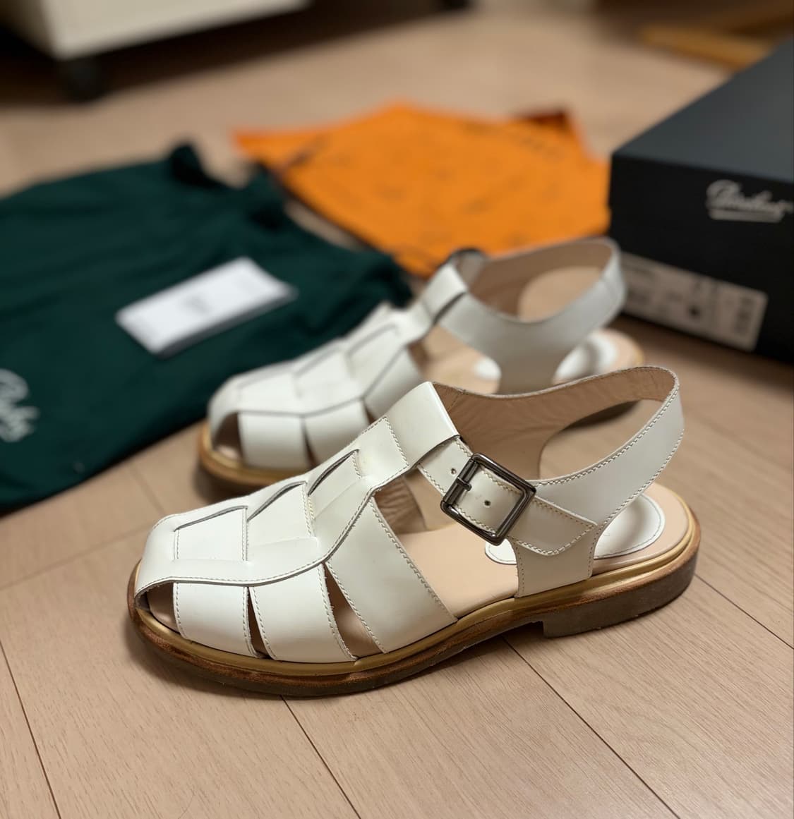 Paraboot iberis gloss sandals 파라부트 샌들  상품이미지3